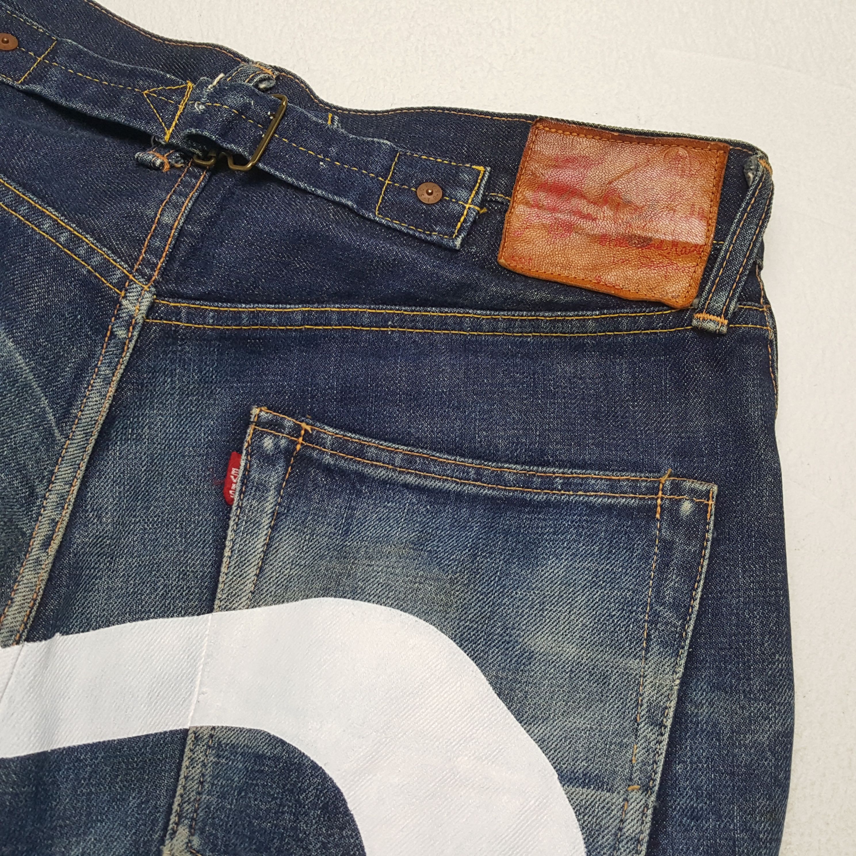 Evisu Vintage EVIS Japanese Brand Daicock Custom Style Jeans Size US 30 / EU 46 - 15 Thumbnail