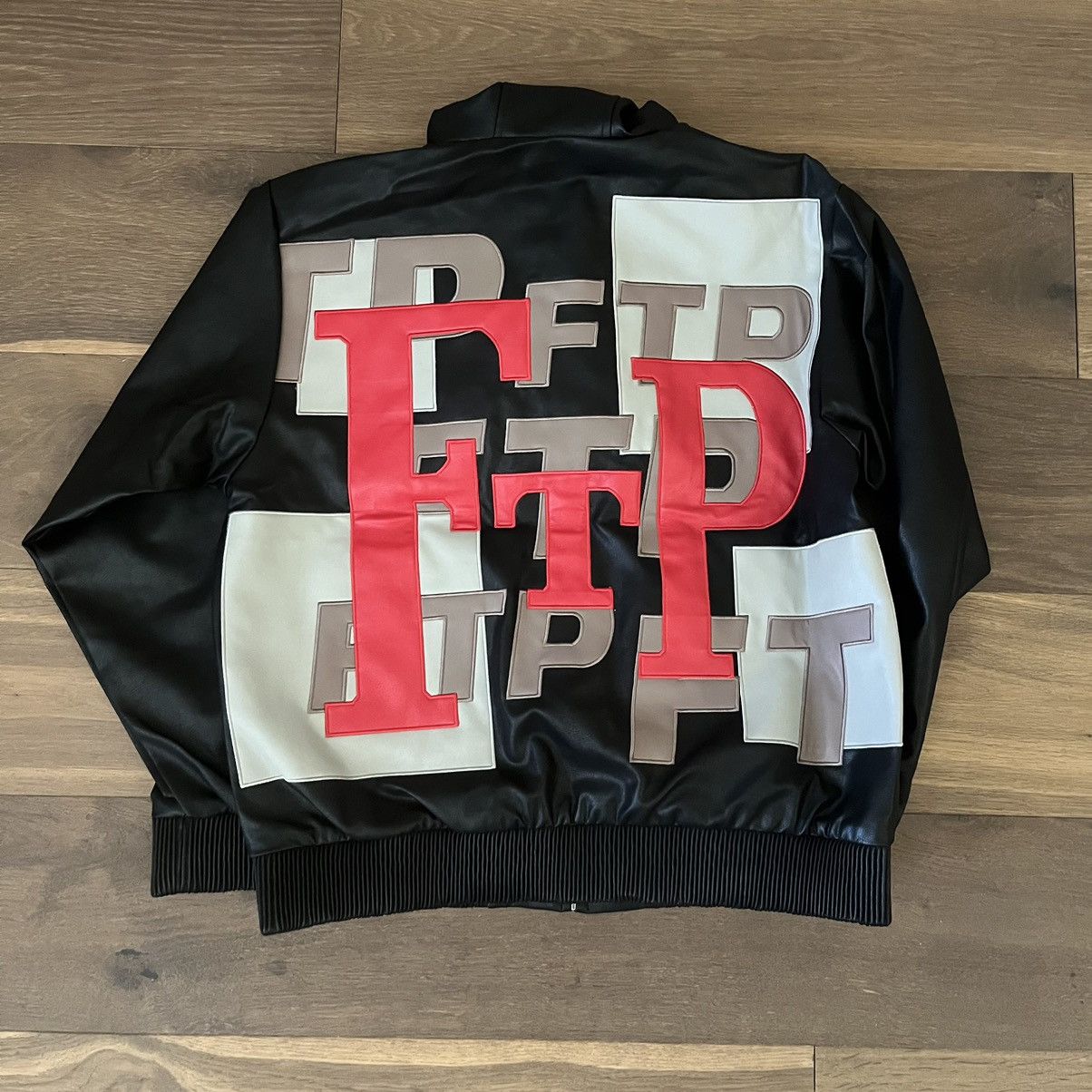 Fuck The Population FTP LEATHER HOODED JACKET Size US L / EU 52-54 / 3 - 3 Thumbnail