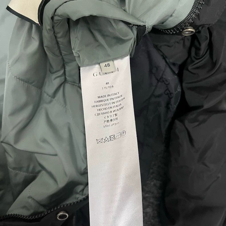 Gucci Gucci Stitching dark pattern full print jacket nylon jacket Size US M / EU 48-50 / 2 - 6 Thumbnail