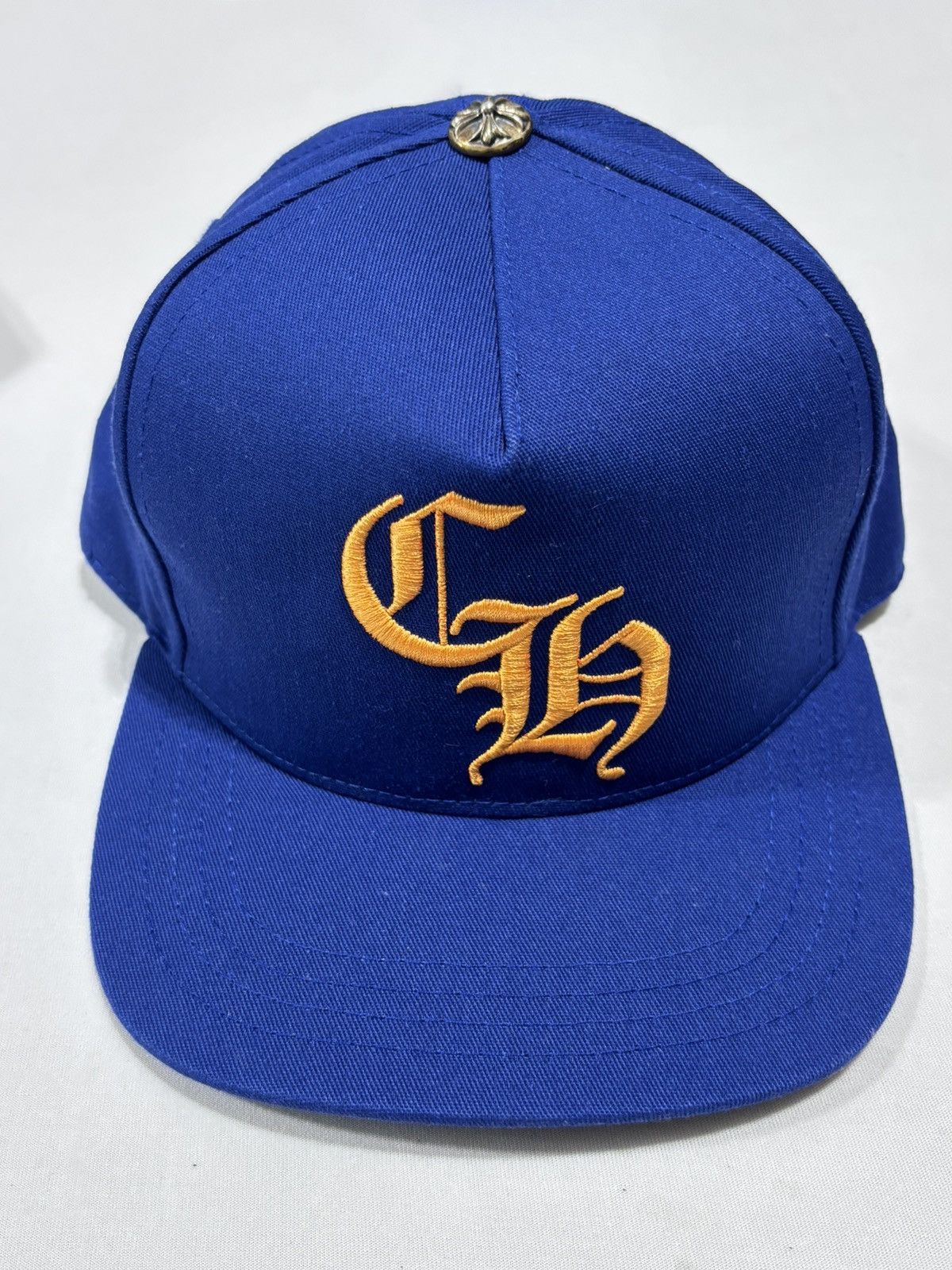 Chrome Hearts Chrome Hearts CH Blue/Yellow Cap Size ONE SIZE - 1 Thumbnail