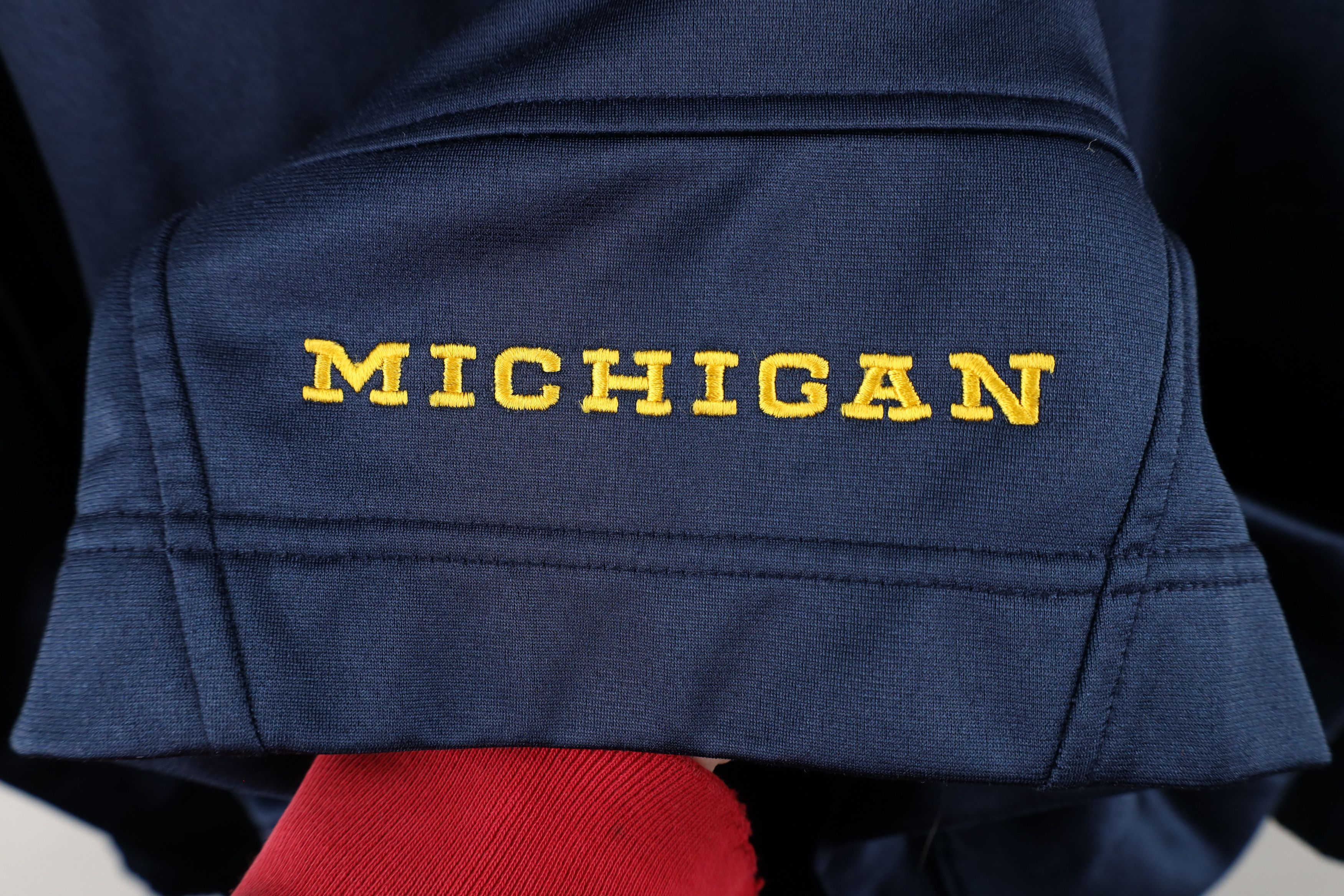 Vintage Nike University of Michigan Football Full Zip Jacket