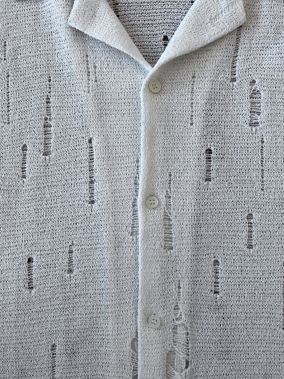 Japanese Brand × Vintage × Zara White Button-Up Shirt - Zara Man Size US L / EU 52-54 / 3 - 6 Thumbnail