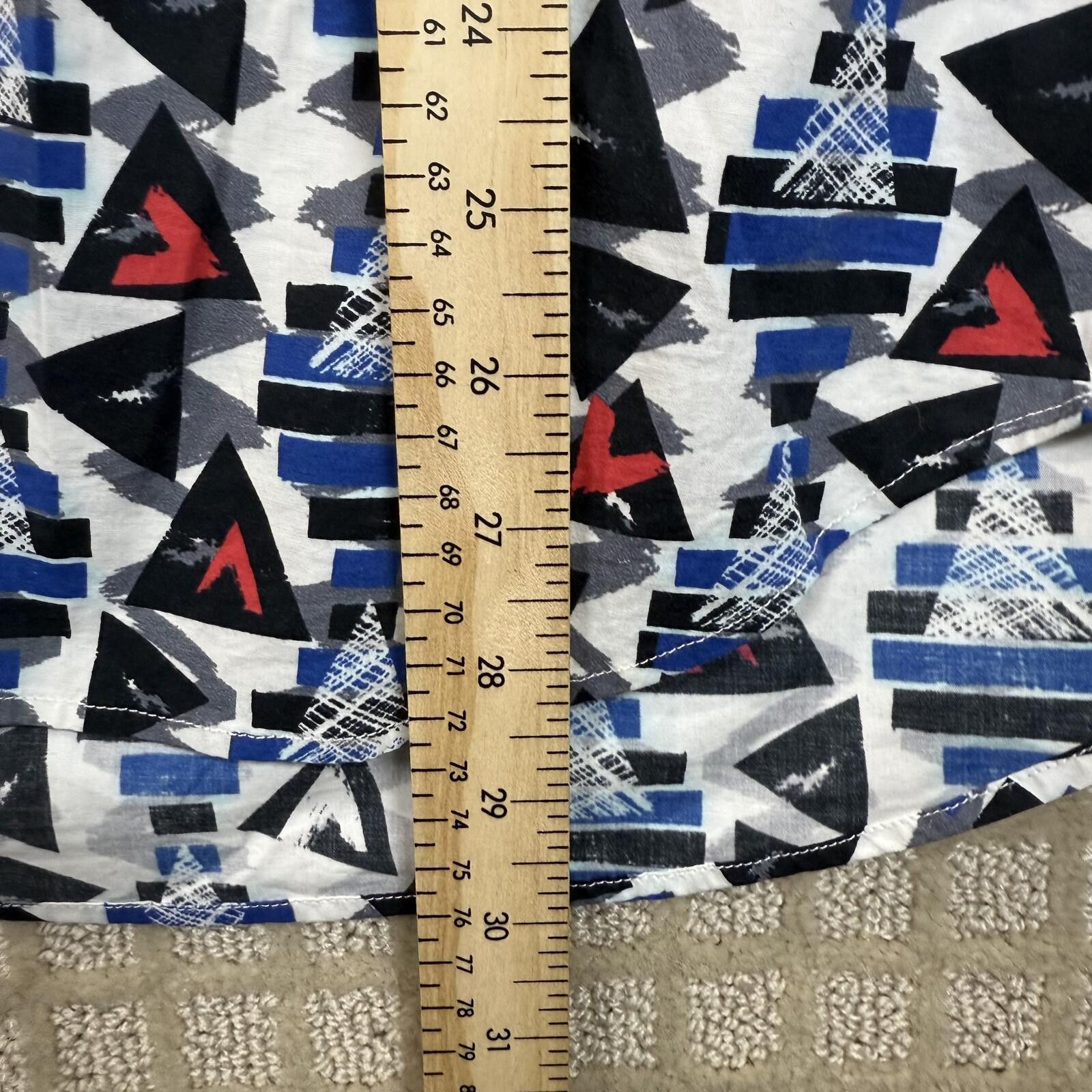 Robert Graham Robert Graham Geometric Print Button Up Shirt Size US L / EU 52-54 / 3 - 6 Thumbnail