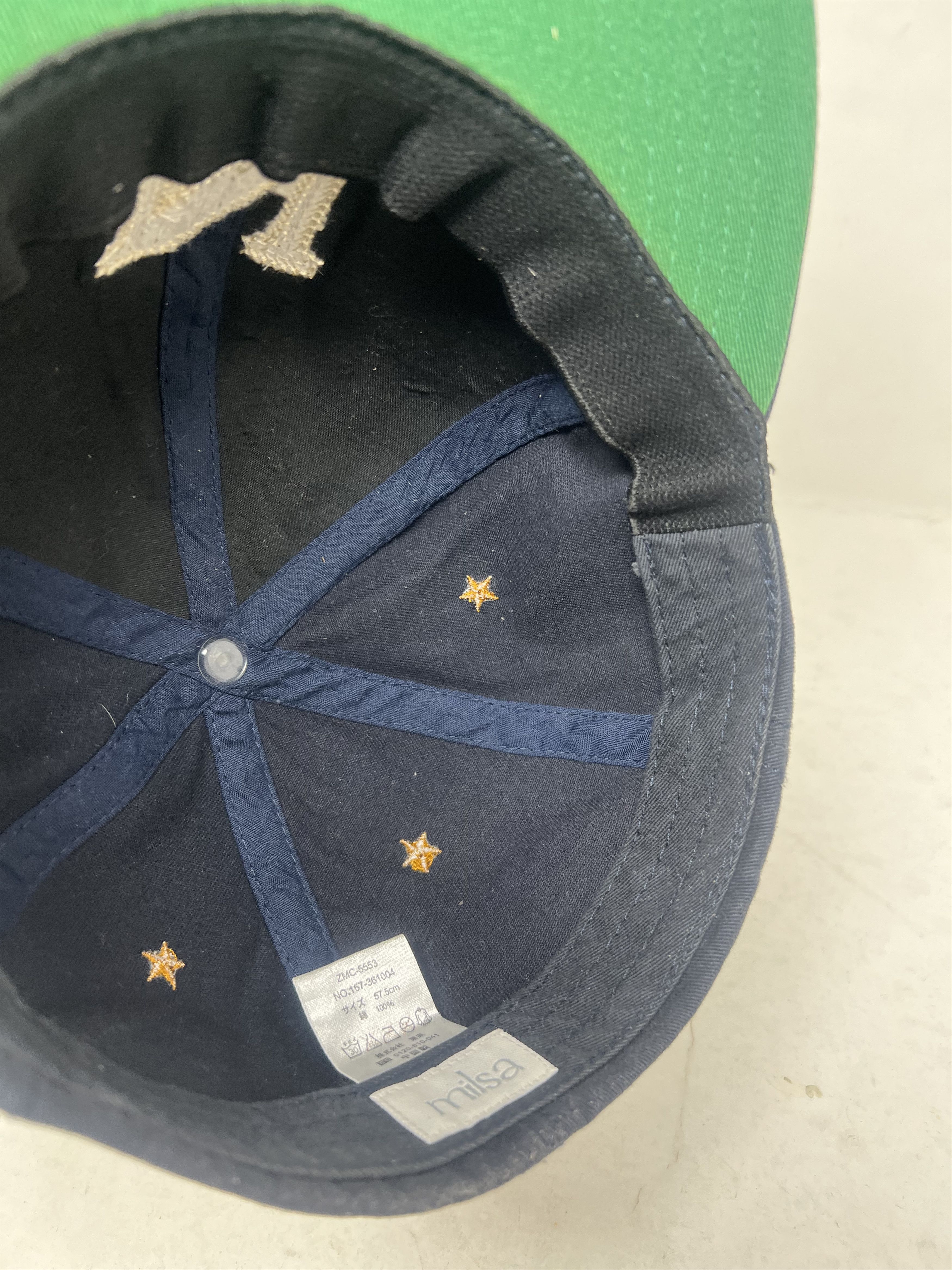 Hat Club Milsa Varisty Style "N" Logo Fitted Hat Size ONE SIZE - 9 Thumbnail