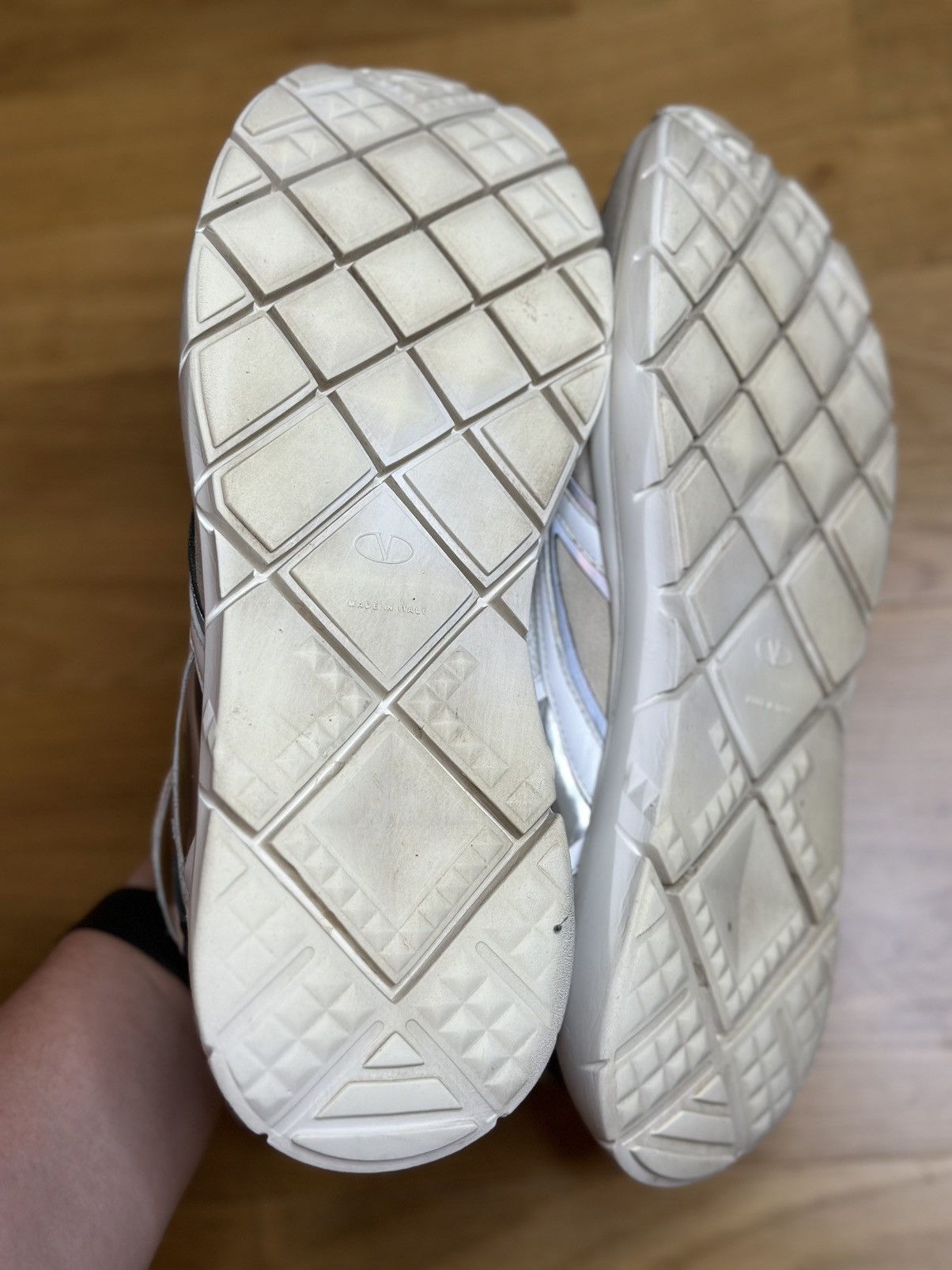 Valentino Vintage Valentino Garavani Reflex Sneakers Hi Top size 45 Size US 12 / EU 45 - 15 Thumbnail