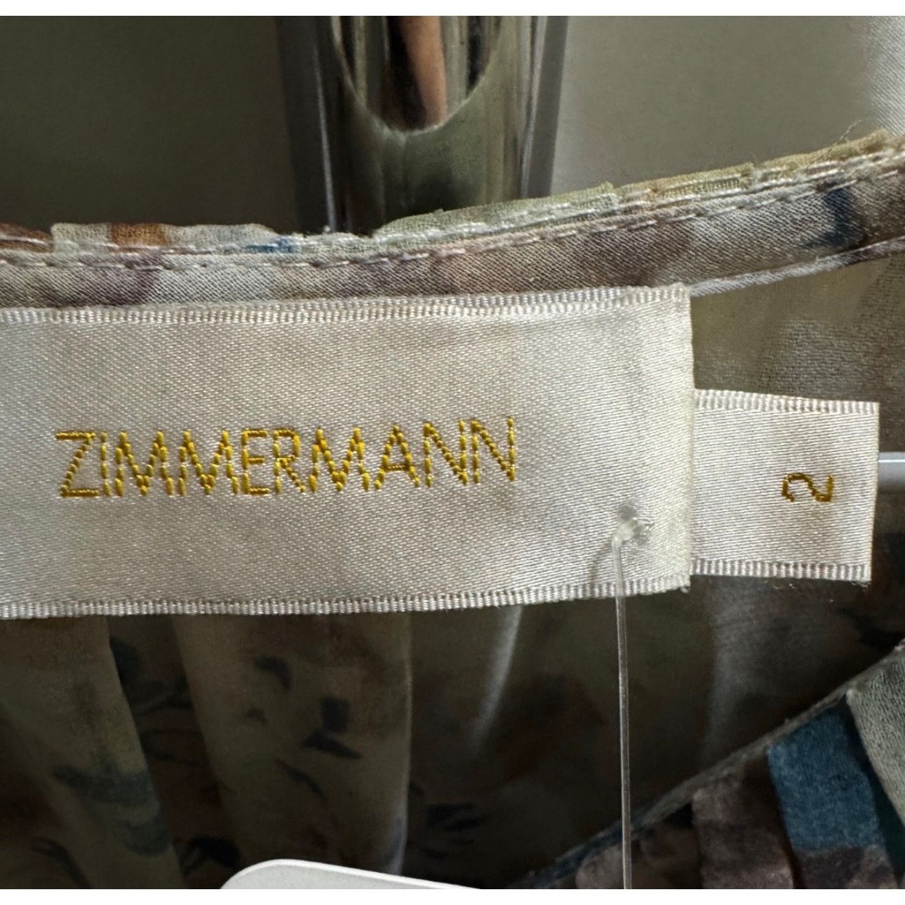 Zimmermann Zimmermann Floral Sheer Pleated DressSz. 2/M Size M / US 6-8 / IT 42-44 - 5 Thumbnail