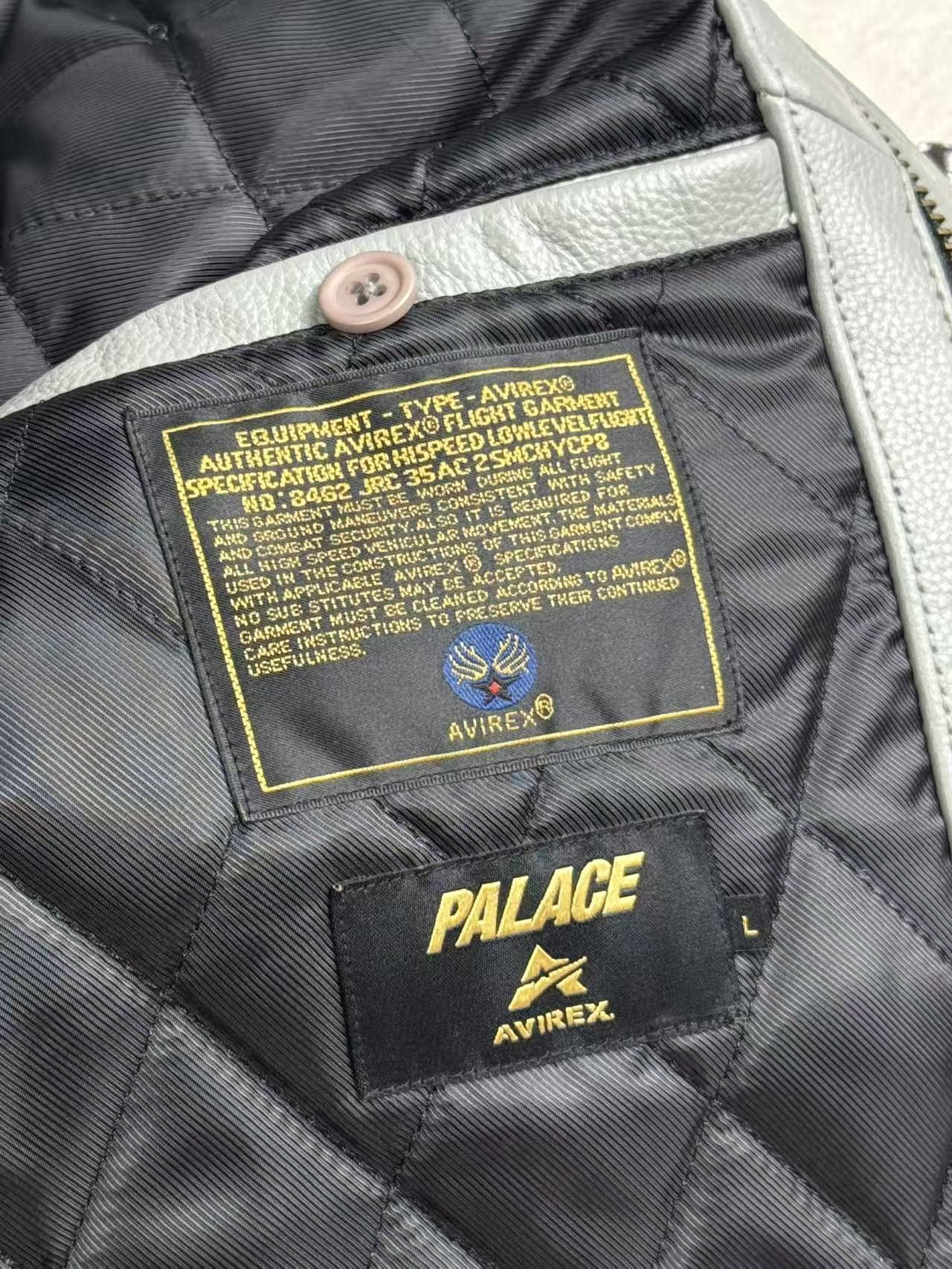 Avirex × Palace Palace avirex leather jacket L Size US L / EU 52-54 / 3 - 15 Thumbnail