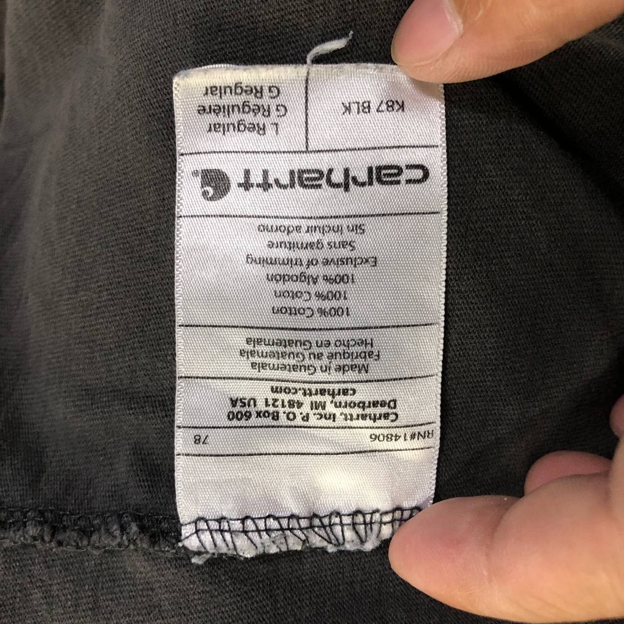 Carhartt Carhartt Pocket tee Size US XL / EU 56 / 4 - 7 Thumbnail