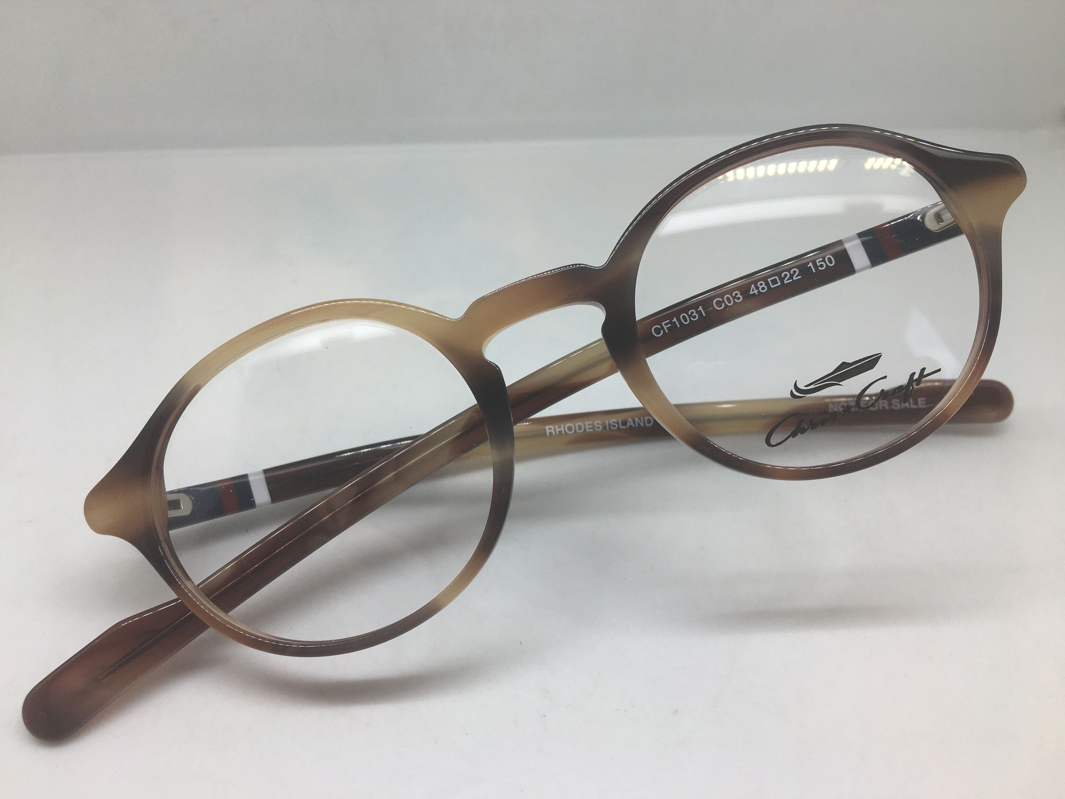 Other Rhodes Island Handmade Acetate Round Eyeglasses Frame Size ONE SIZE - 5 Thumbnail