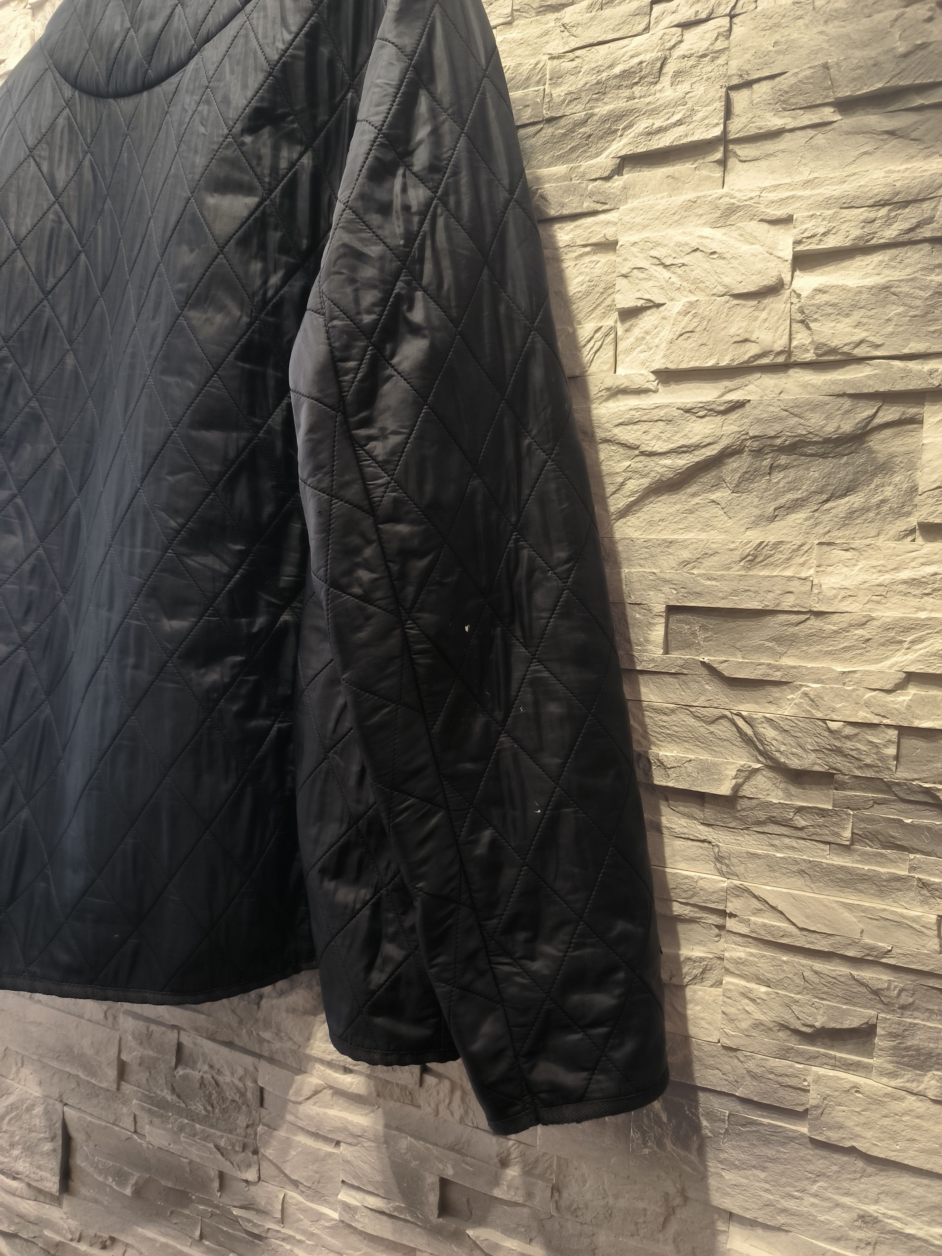 Barbour × Vintage Barbour Jacket Vintage Logo Navy Size XL / US 12-14 / IT 48-50 - 5 Thumbnail