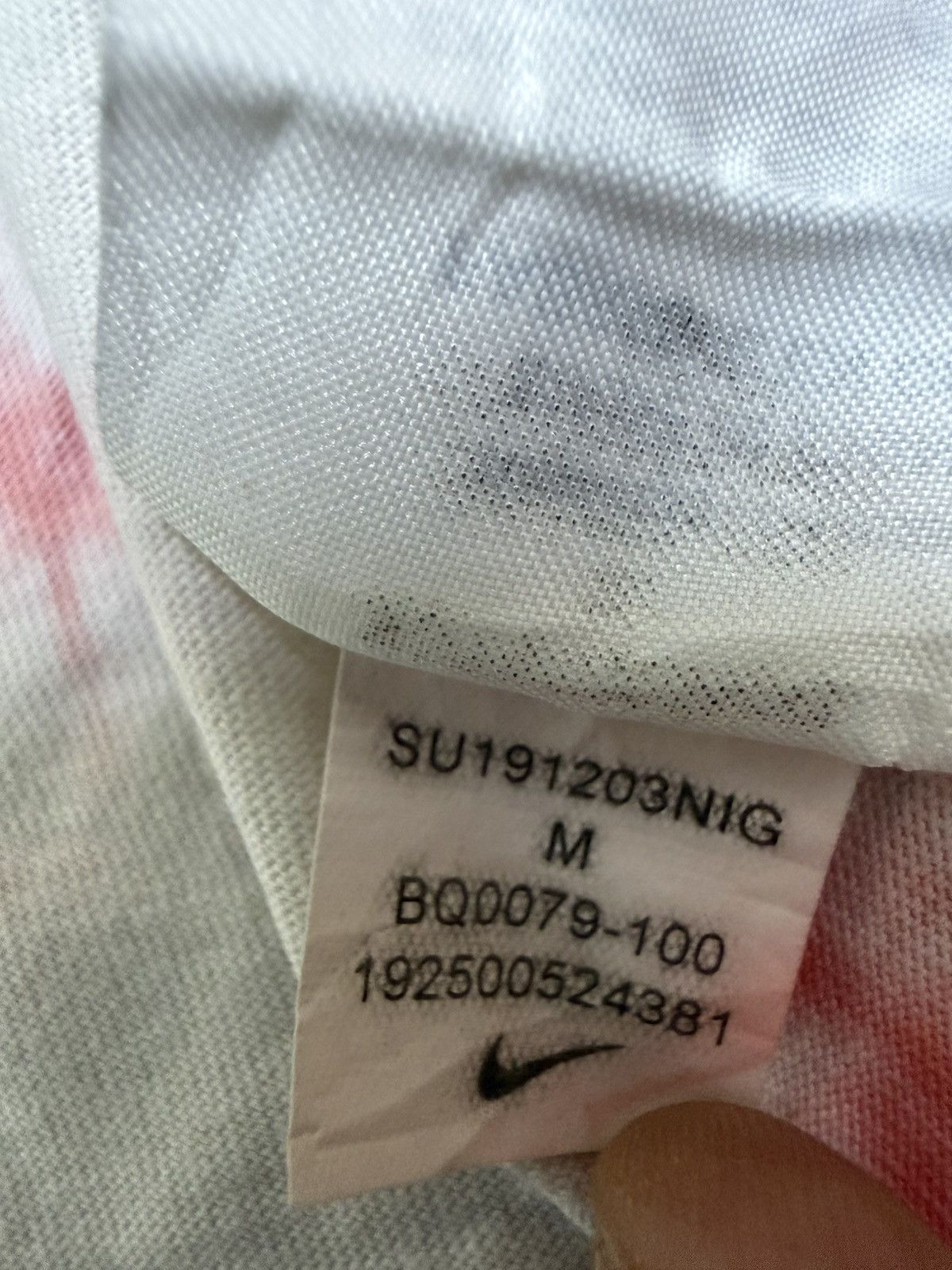 Nike Nike Air Tye Dye Biglogo Tshirt Size US M / EU 48-50 / 2 - 8 Thumbnail