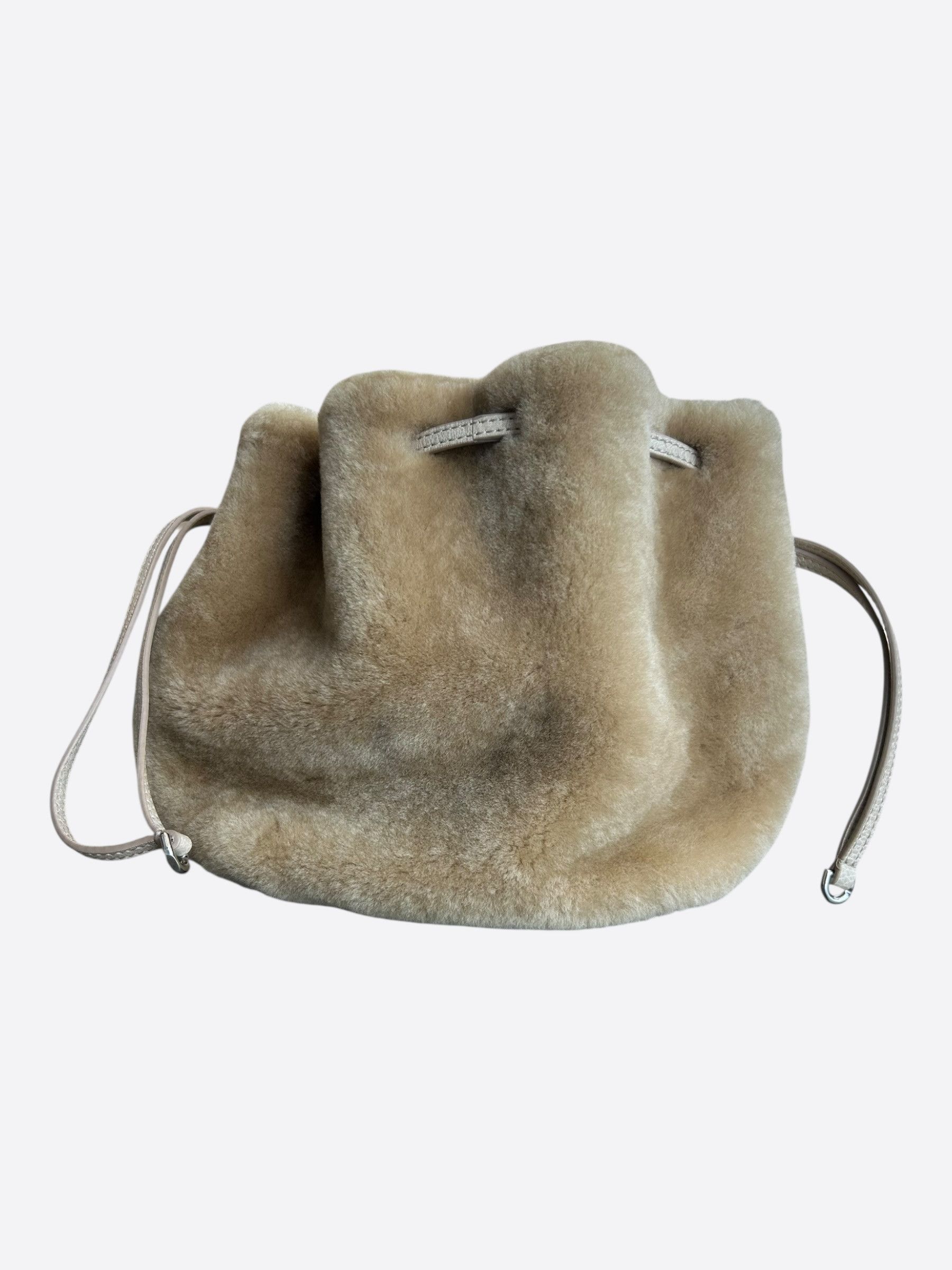 Givenchy Givenchy Brown Fur Pumpkin Bucket Bag Size ONE SIZE - 3 Thumbnail