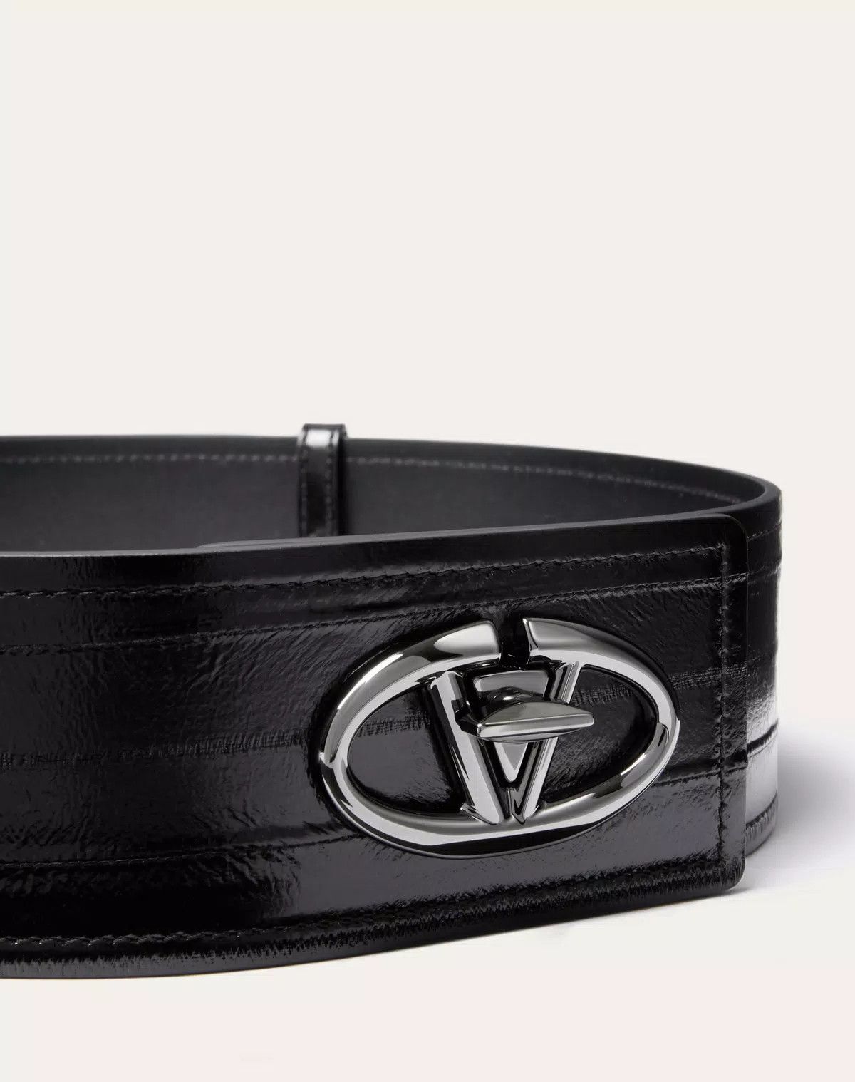 Valentino o1s1wg111125 Size: L / Vlogo Belt in Nero Size ONE SIZE - 2 Thumbnail