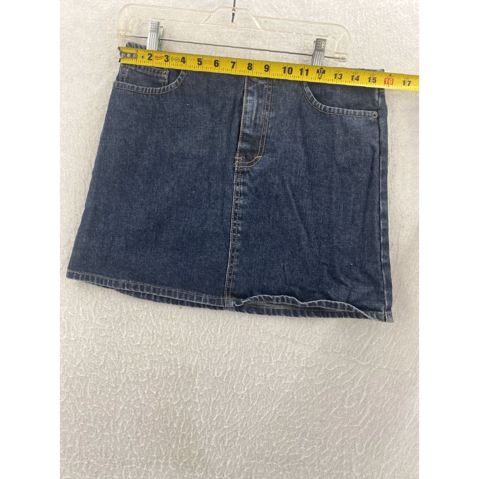 American Eagle Outfitters VINTAGE American Eagle Denim Jean Skirt Adult 2 Mini Short Made in USA Size 26" / US 2 / IT 38 - 2 Thumbnail