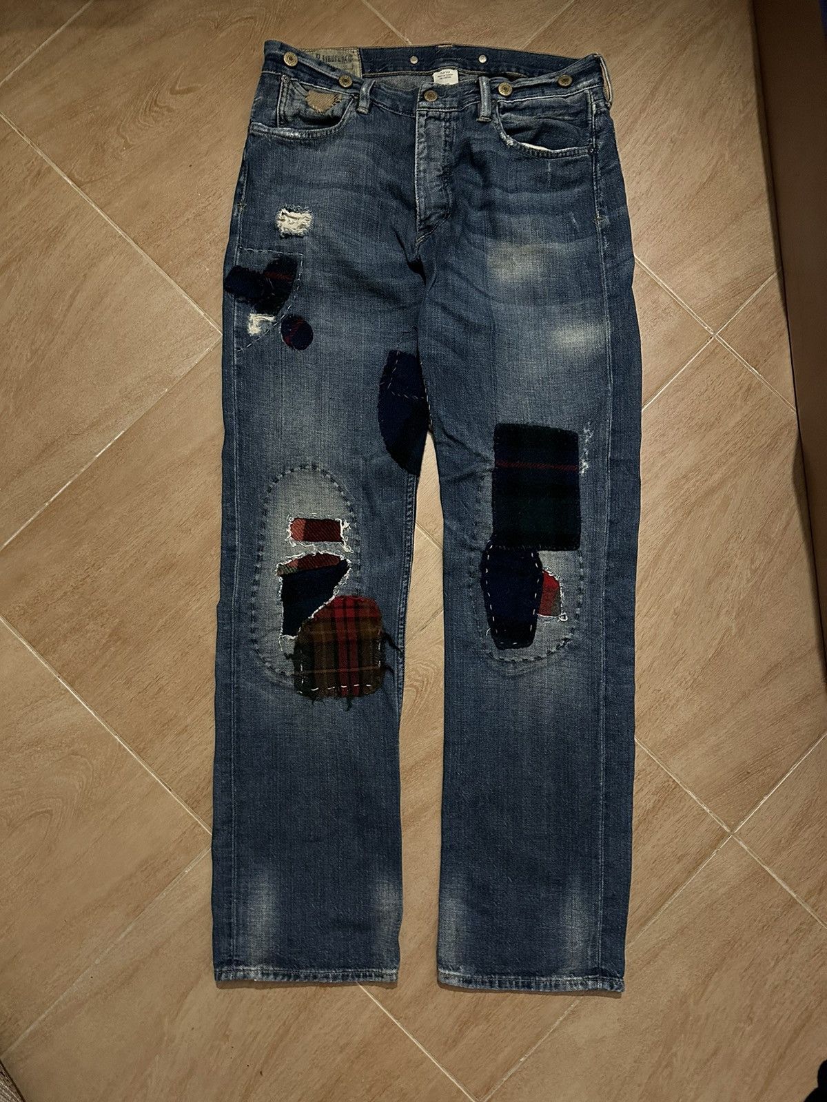 CLOT × Polo Ralph Lauren Polo Ralph Lauren Patchwork Distressed Jeans Size US 32 / EU 48 - 1 Thumbnail