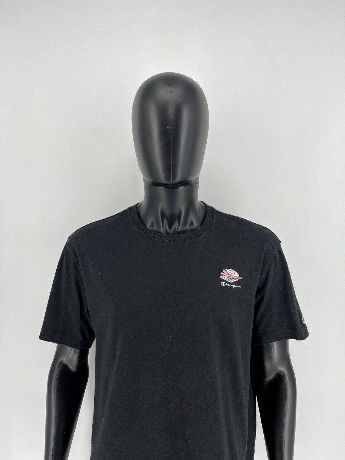 Champion Vintage Y2K Champion Humor Logo Streetwear T- Shirt Size US XL / EU 56 / 4 - 1 Thumbnail