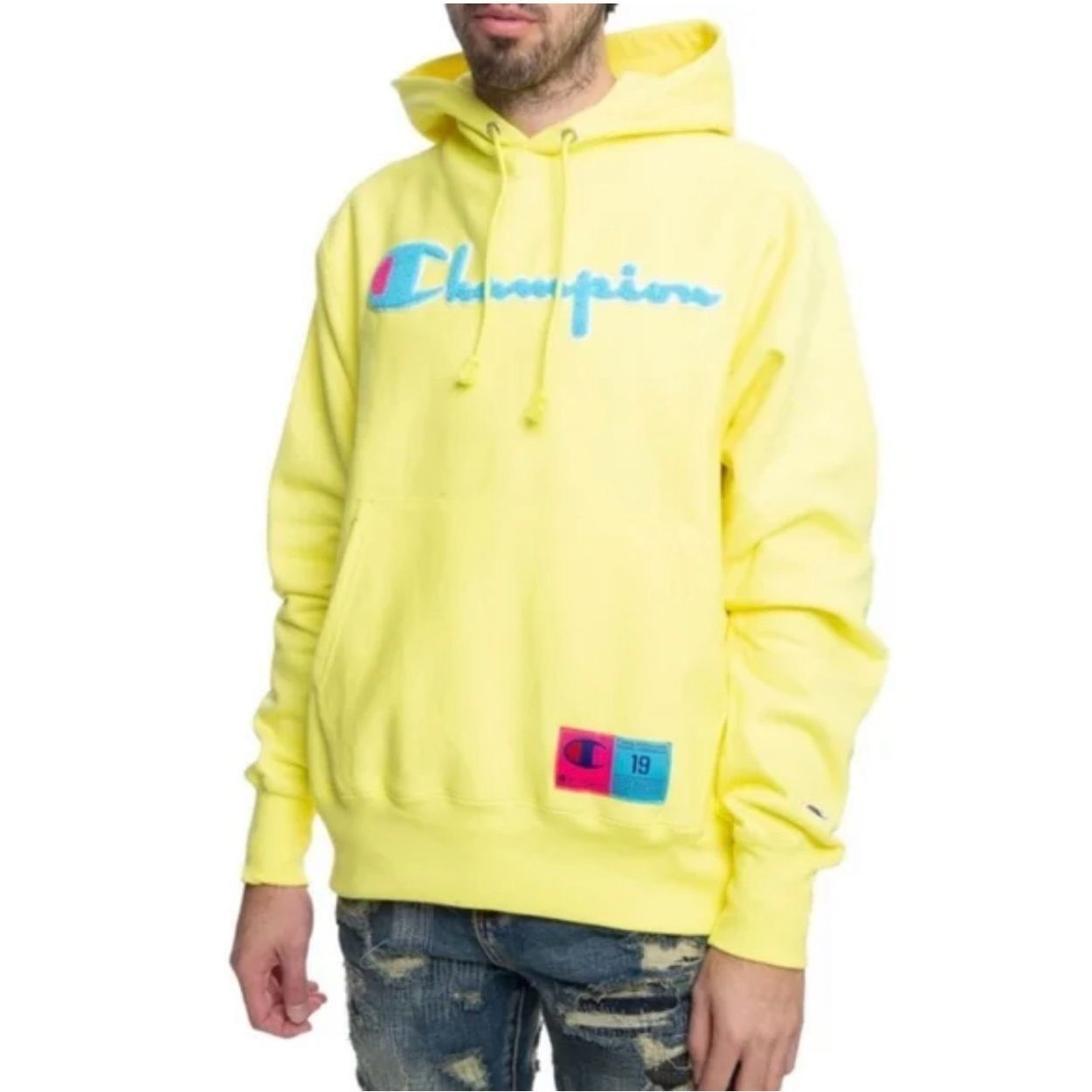 Champion Champion Reverse Weave Hoodie Heavy Sweatshirt Mens Medium Y Size US M / EU 48-50 / 2 - 1 Thumbnail