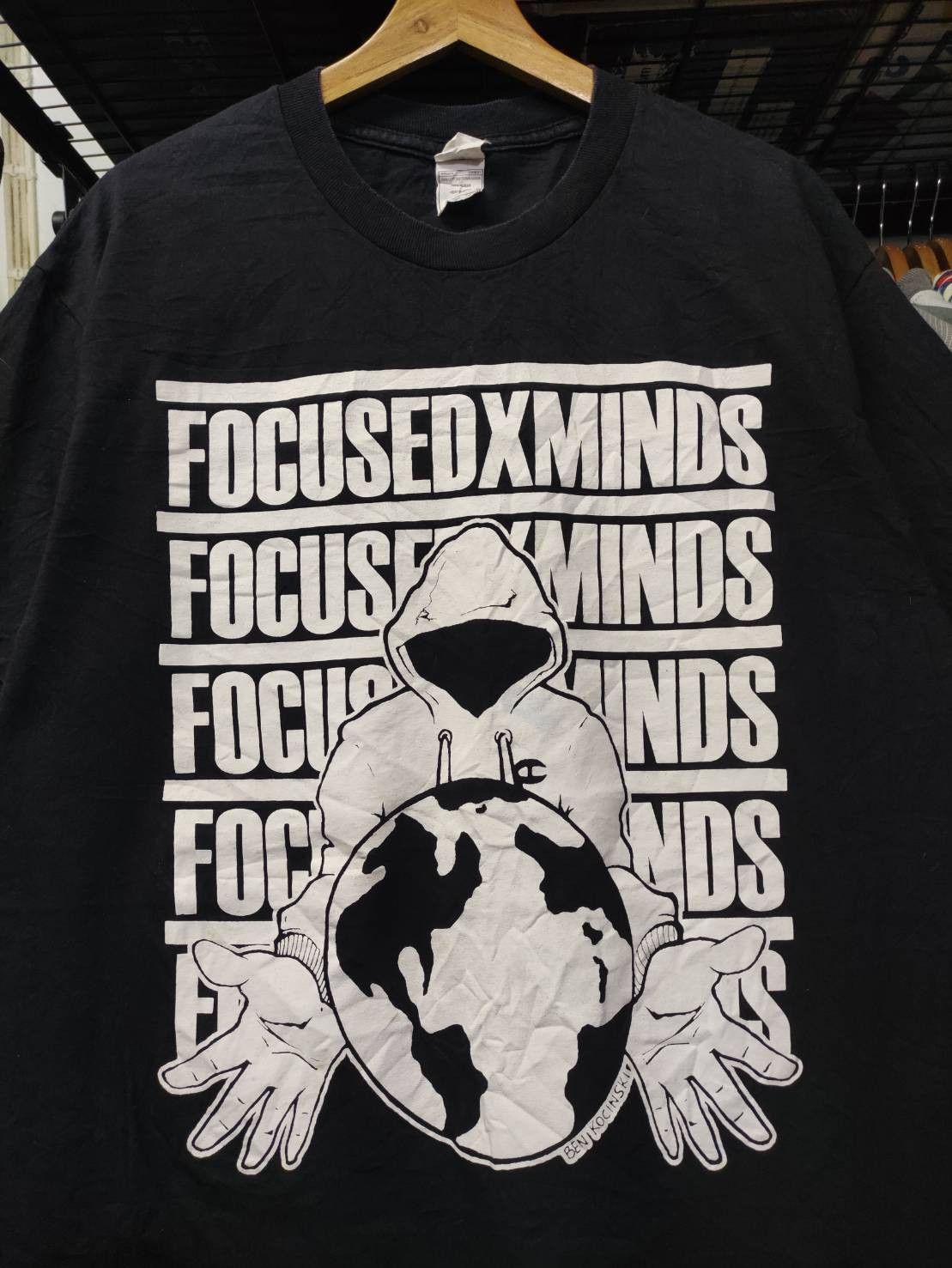 Band Tees Vtg Focused Minds Band Milwaukee Straight Edge HardCore Size US L / EU 52-54 / 3 - 1 Thumbnail