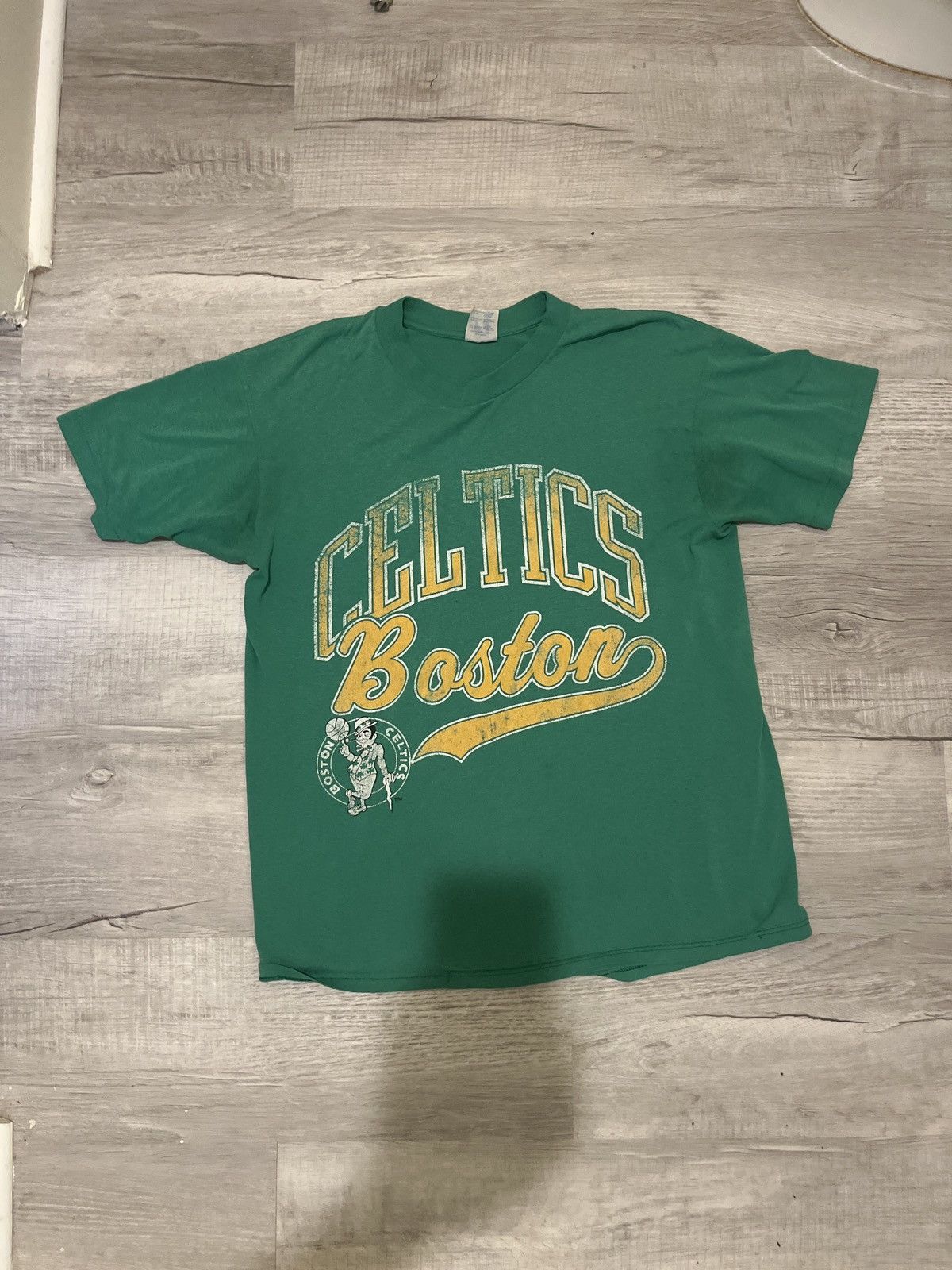 NBA × Vintage Vintage 80s/90s Boston Celtics Tee Size US M / EU 48-50 / 2 - 1 Thumbnail