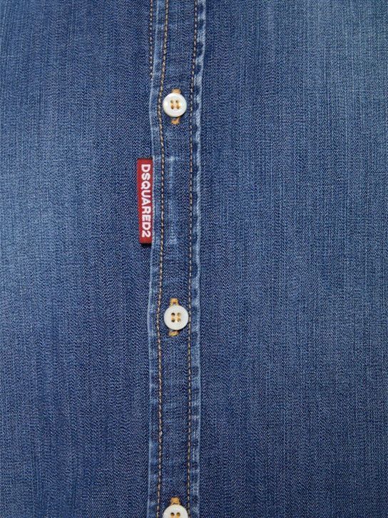 Dsquared2 o1lsvrm0425 Shirt in Navy Size US XXL / EU 58 / 5 - 5 Thumbnail