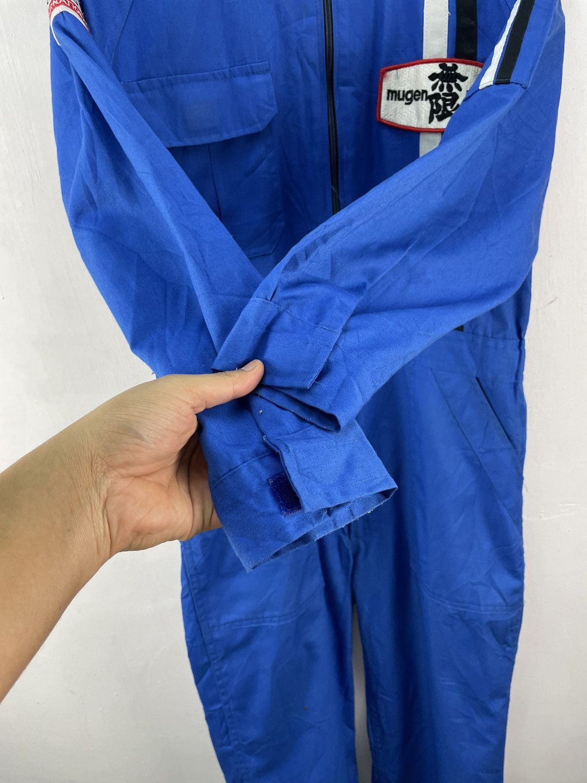Honda × Vintage Vintage Mugen Honda Jumpsuit Racing Suit Coverall Size US 30 / EU 46 - 13 Thumbnail