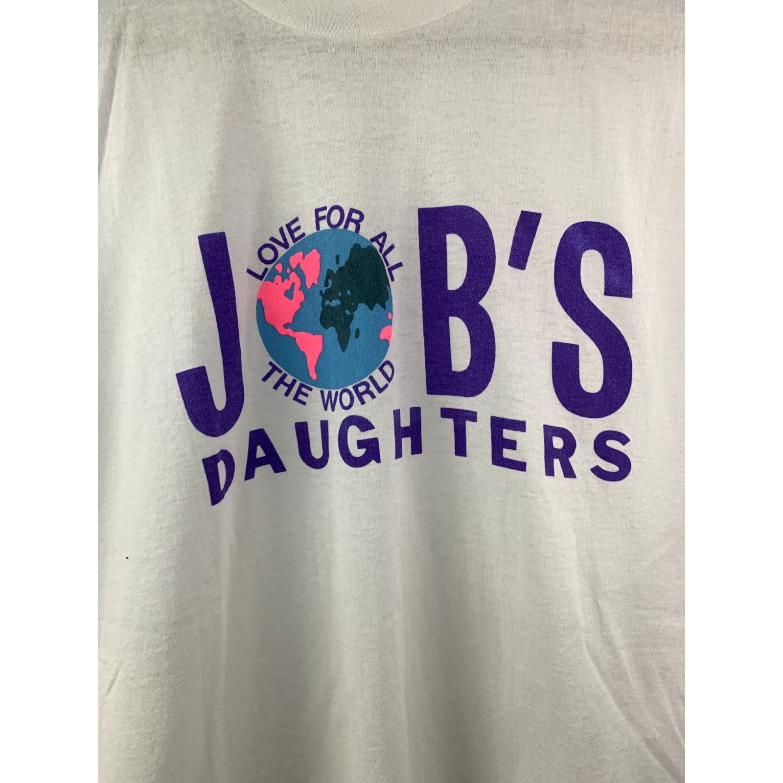 Hanes Vintage Job's Daughters XL Love For All The World VTG Size US XL / EU 56 / 4 - 2 Thumbnail