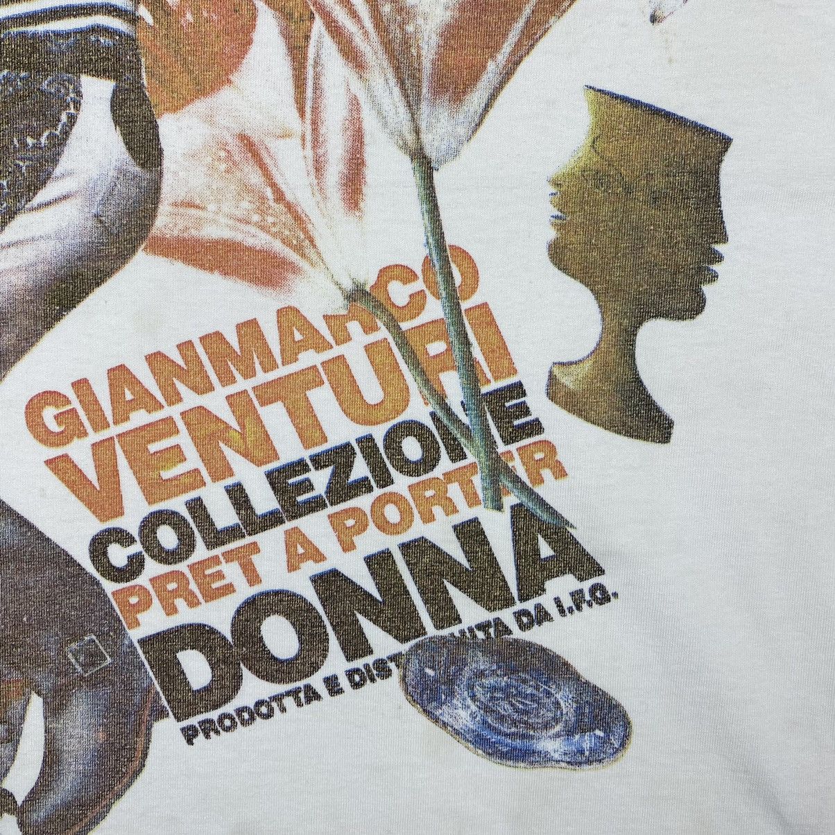 Vintage Vintage 90's DONADONI GIANMARCO VENTURI Collection Tee Size US L / EU 52-54 / 3 - 7 Thumbnail