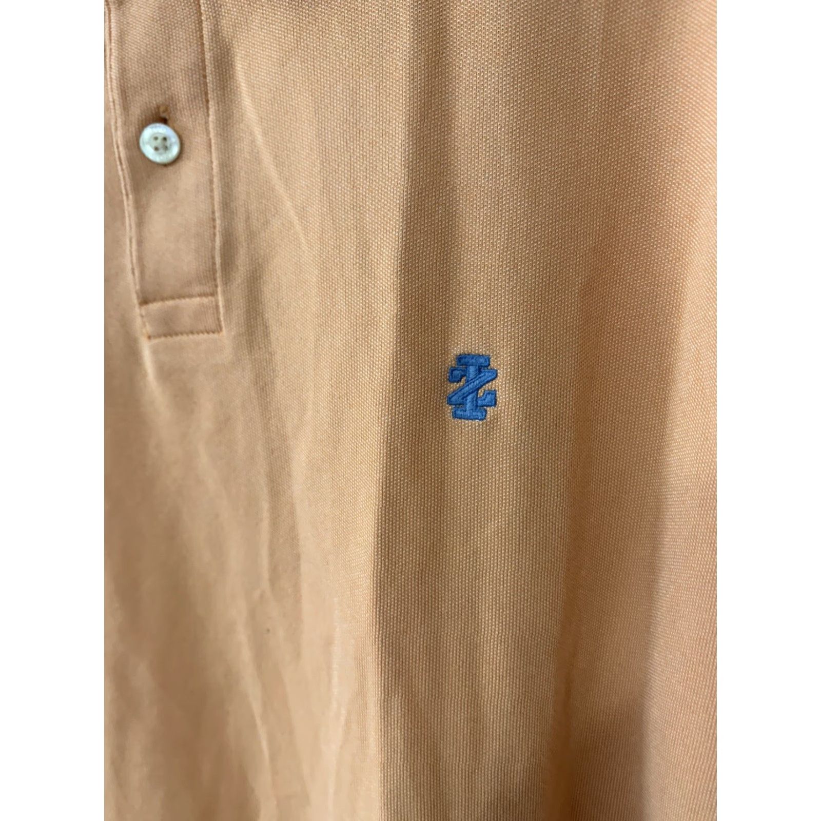 Izod VINTAGE Izod Advantage Performance Stretch Men's Collared Peach Orange 2XL Size US XXL / EU 58 / 5 - 3 Thumbnail