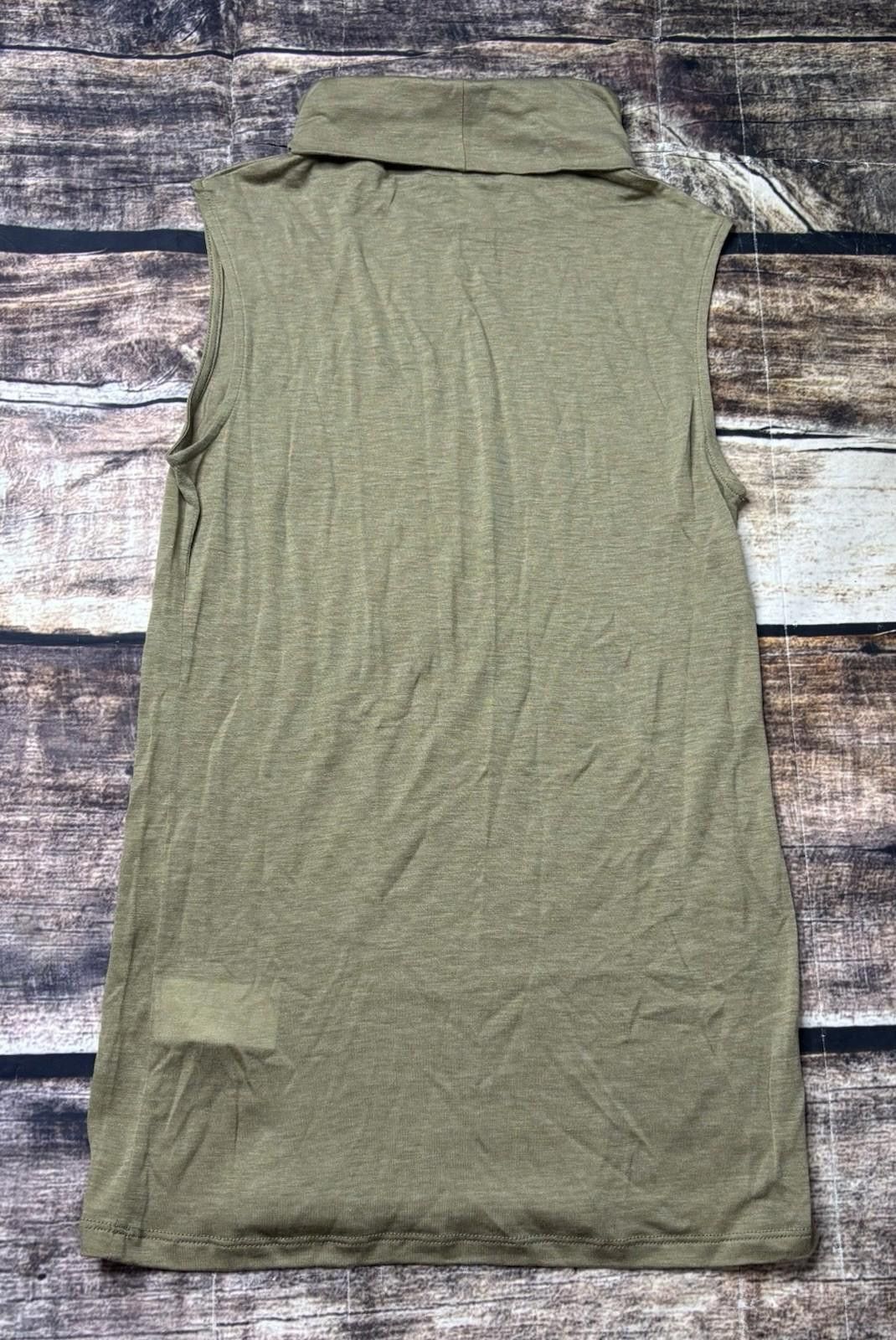 Cos Cos Tank Top Women's XS Wool Blend Turtleneck Size XS / US 0-2 / IT 36-38 - 3 Thumbnail