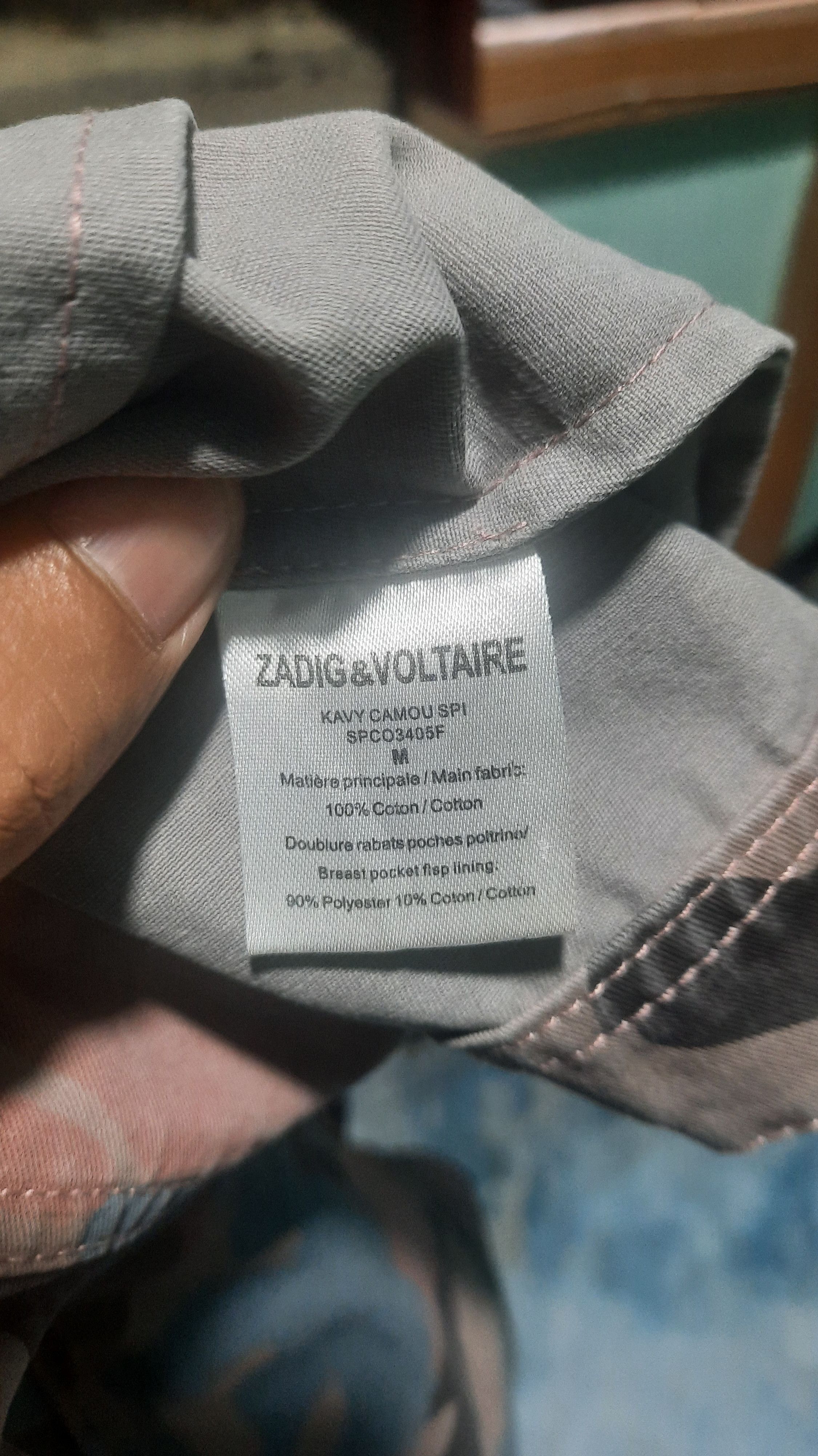 Hysteric Glamour × Zadig & Voltaire Flower and skeleton Size US M / EU 48-50 / 2 - 8 Thumbnail
