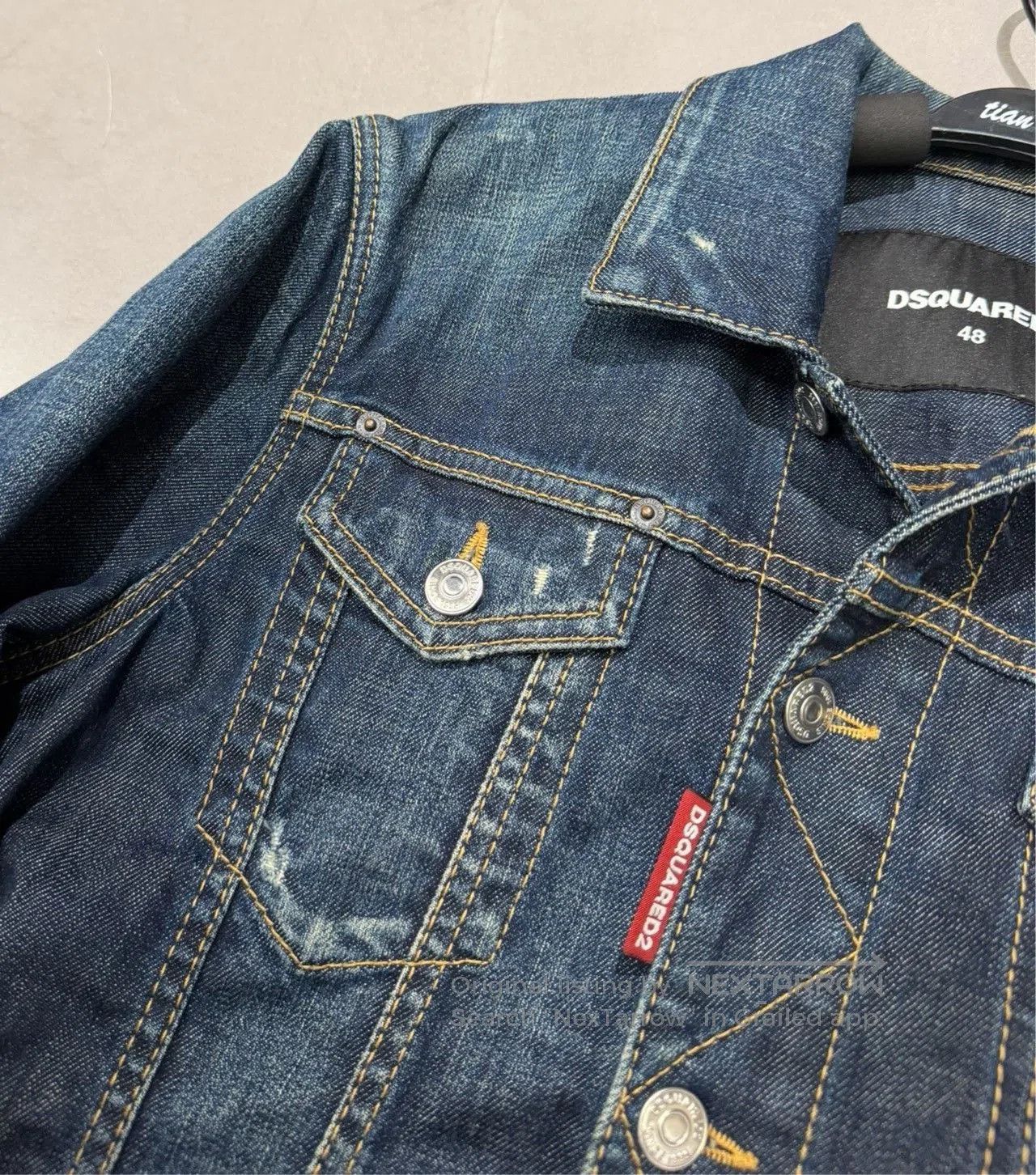 Dsquared2 DSquared2 Men's Blue Denim Jacket. Size US M / EU 48-50 / 2 - 3 Thumbnail