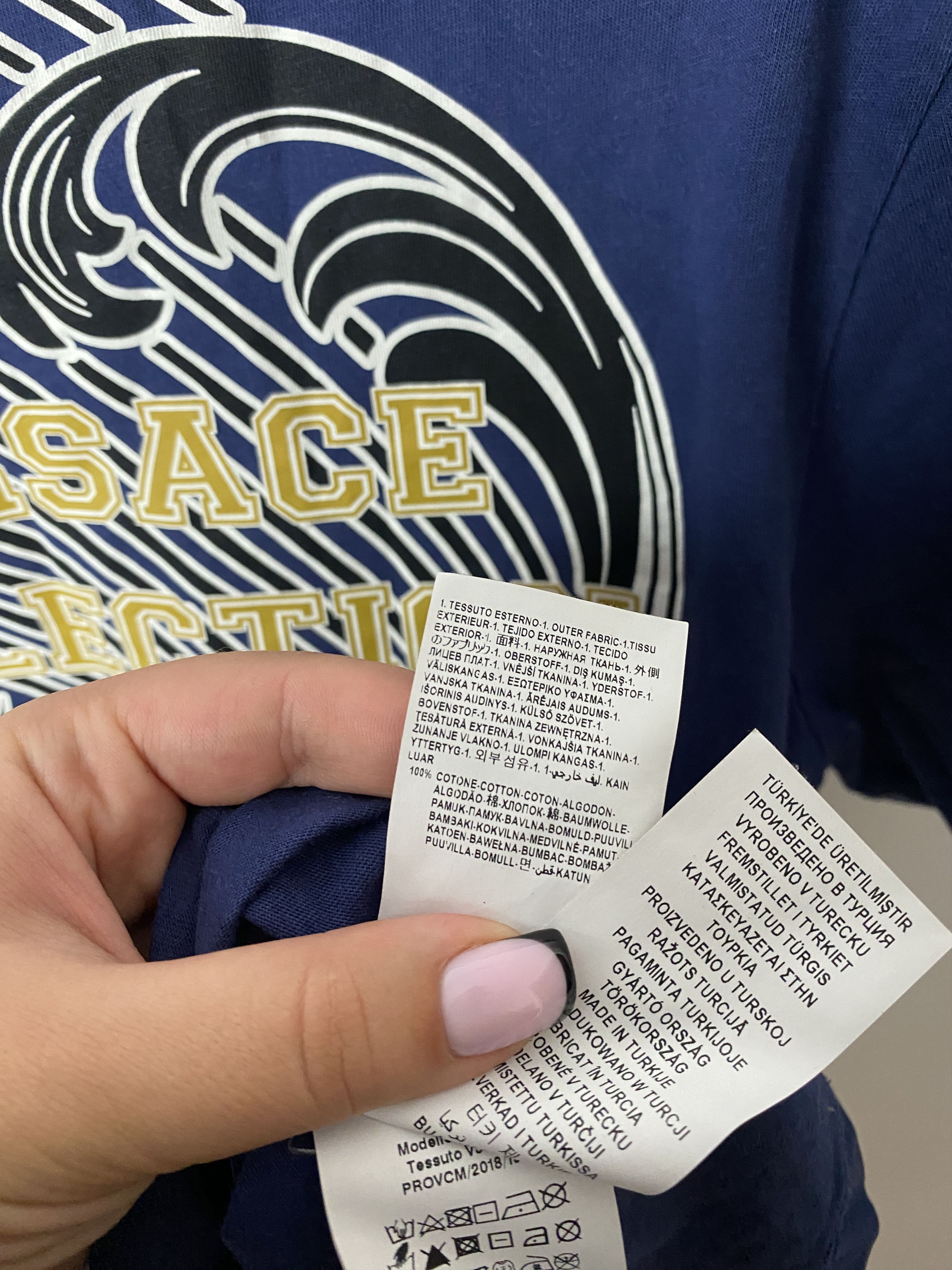 Versace Versace Collection big logo t-shirt tee Size US M / EU 48-50 / 2 - 6 Thumbnail