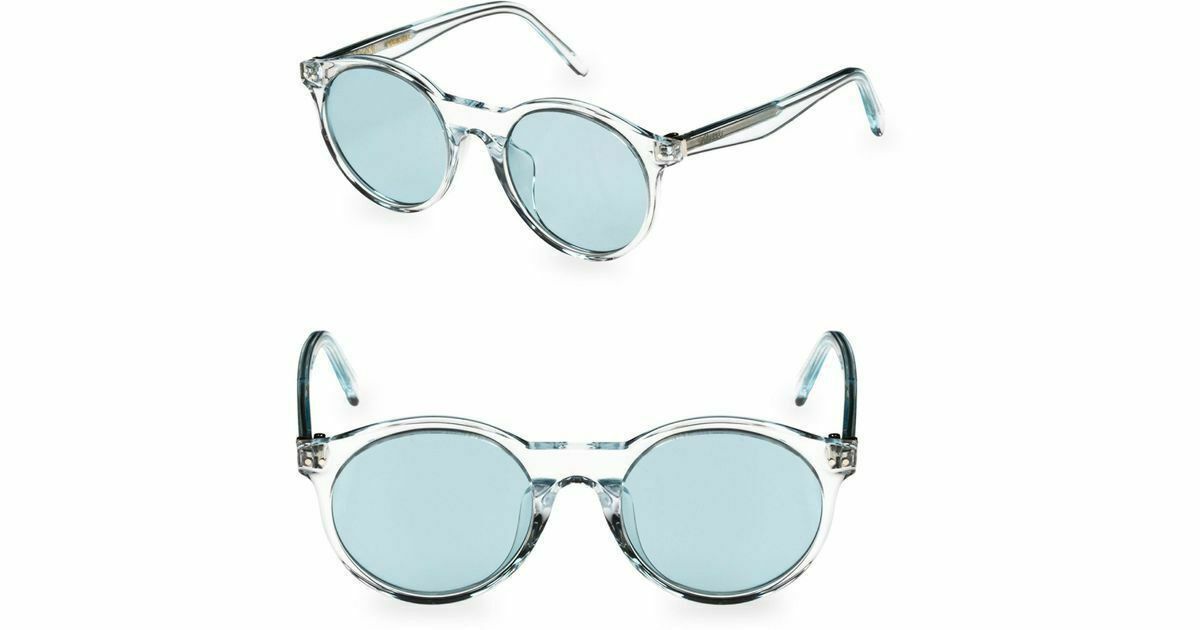 Celine CELINE CL40010U 84X Women's Round Transparent Sunglasses Size ONE SIZE - 2 Thumbnail