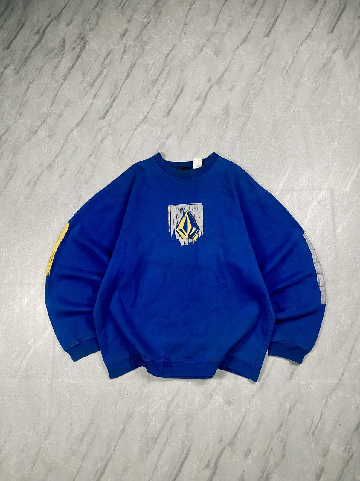 Volcom Rare Vintage Late 90s Volcom Skateboard Crewneck Size US L / EU 52-54 / 3 - 1 Thumbnail