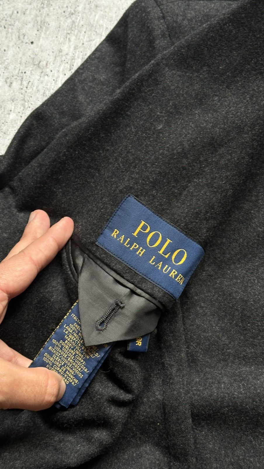 Polo Ralph Lauren Polo Ralph Lauren Wool Blazer With Suede Size 38R - 7 Thumbnail