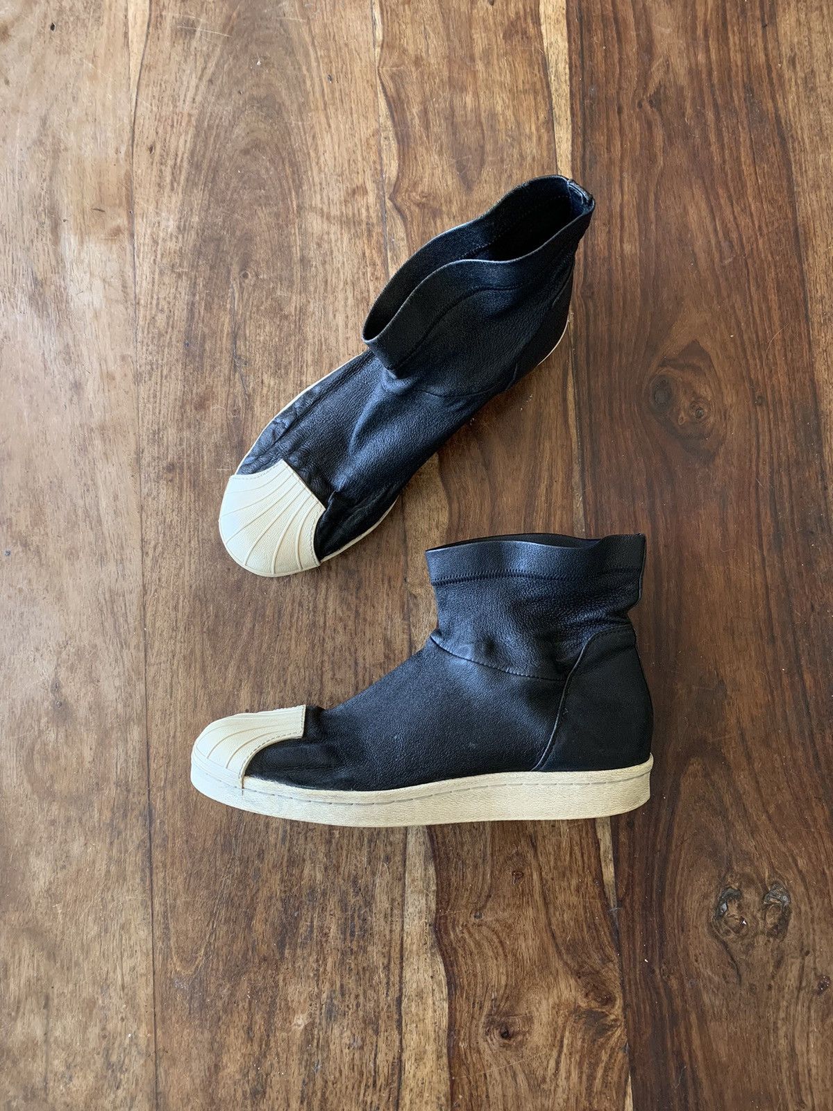 adidas gazelle silver green womens Ro Level Runner Boots by Rick Owens x Adidas- La Garçonne main image 0