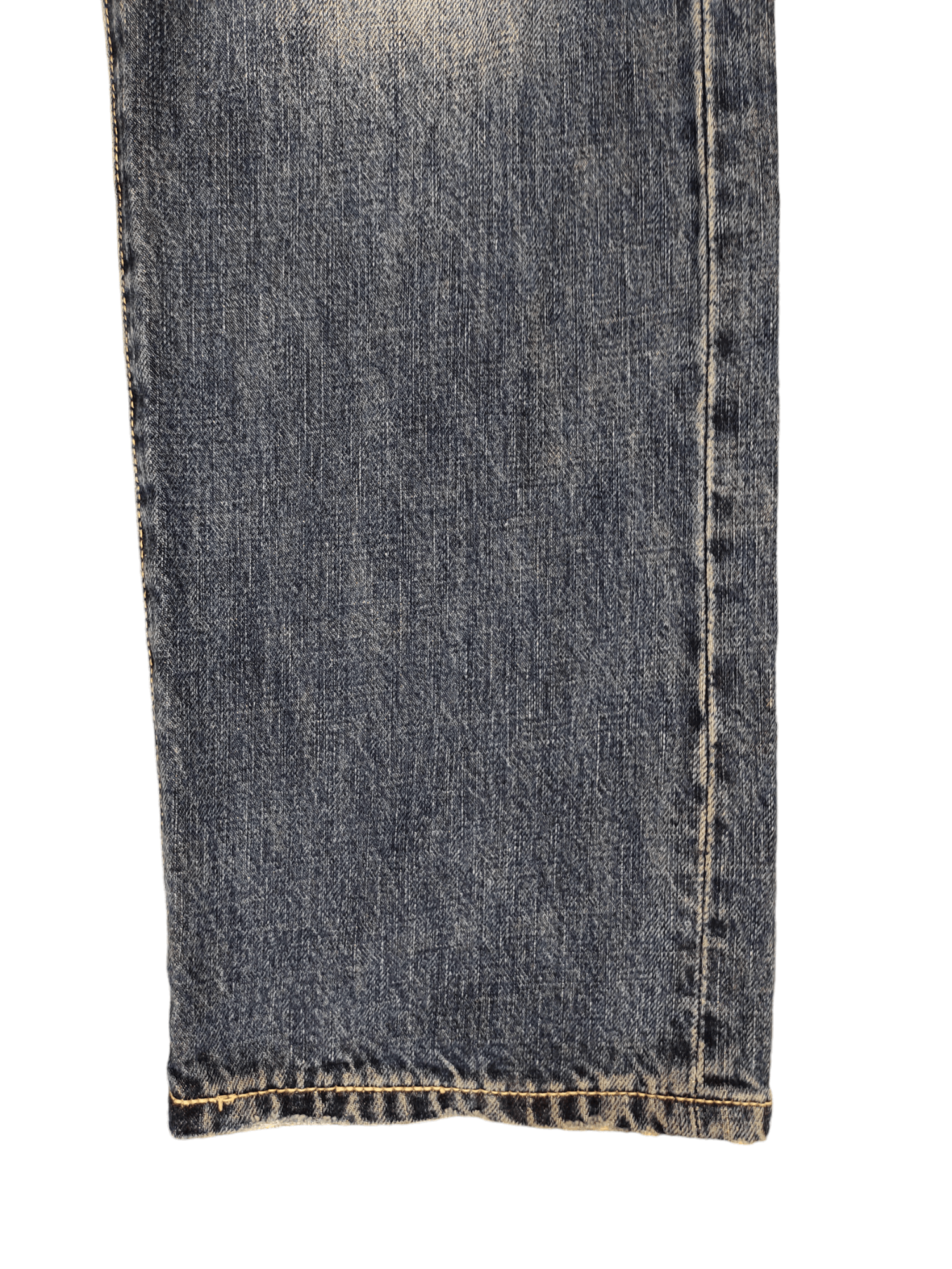 KOJIMA GENES Karakoto Kojima Distress Faded Jeans Undercover Style Y2k Size US 32 / EU 48 - 7 Thumbnail