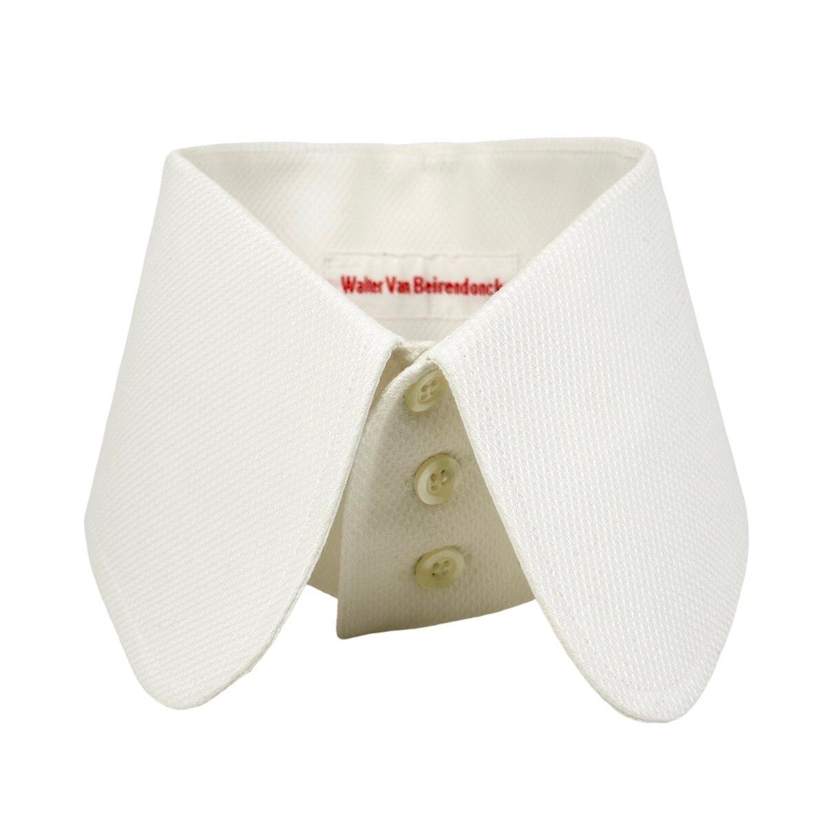 Pre-owned Walter Van Beirendonck Ss18 Corset Collar In White