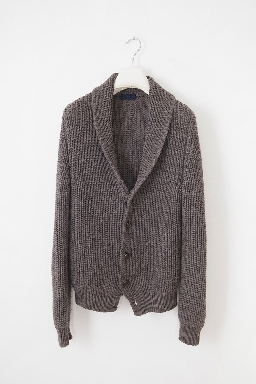 Lanvin Lanvin heavy merino wool cardigan Size US M / EU 48-50 / 2 - 1 Thumbnail