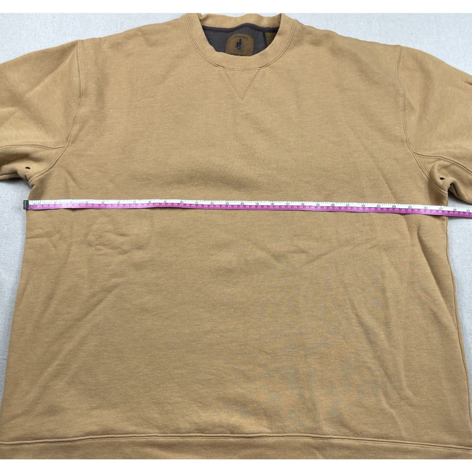 Vintage VINTAGE? No—ignore vintage. St. John's Bay XL Sweatshirt Crewneck Mens Pullover Fleece Gold Tan Outdoors 90s Outdoor All Seasons Mens Size US XL / EU 56 / 4 - 4 Thumbnail