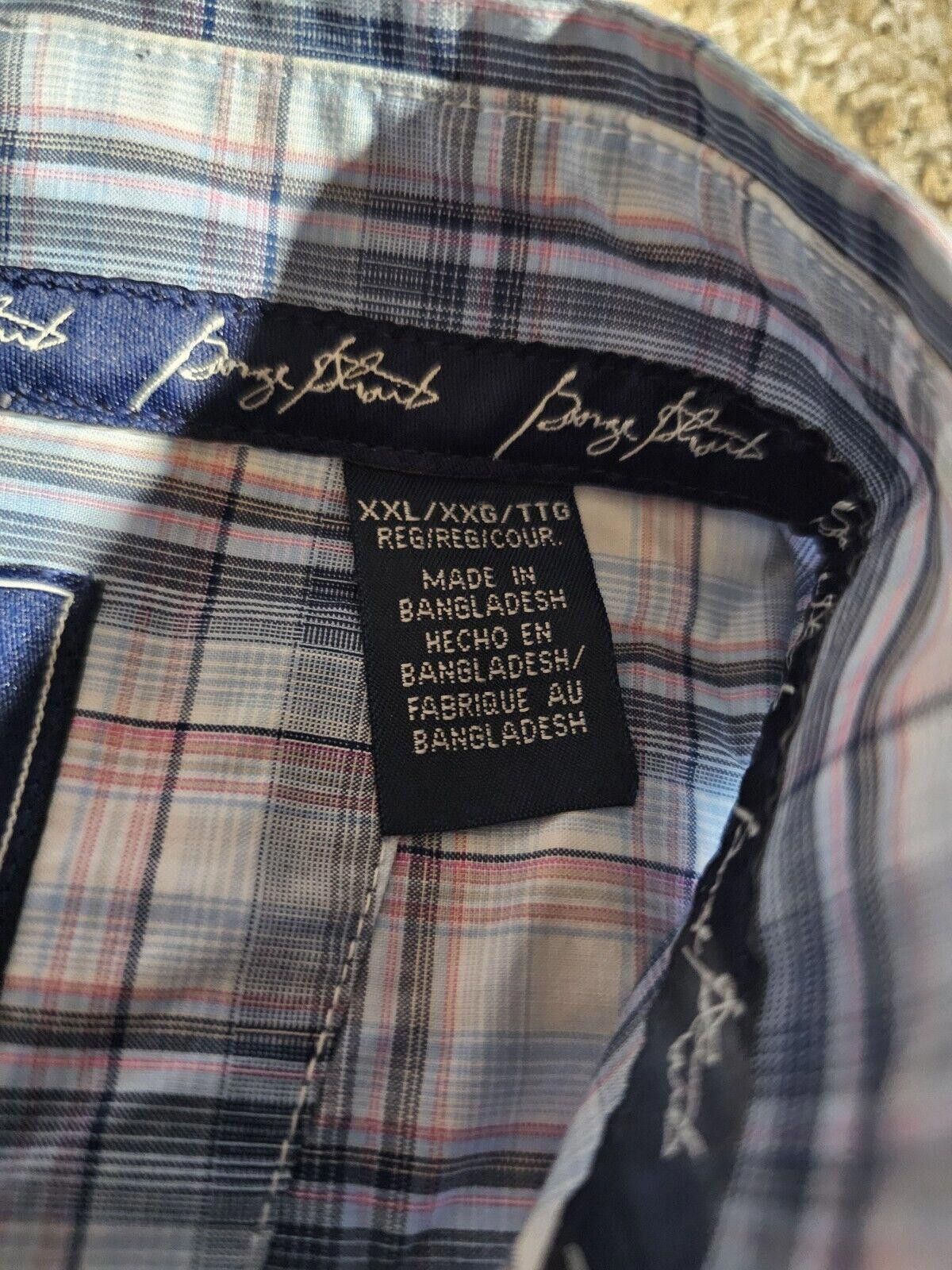 Wrangler Wrangler George Strait Collection Shirt 2XL Plaid Button Size US XXL / EU 58 / 5 - 5 Thumbnail