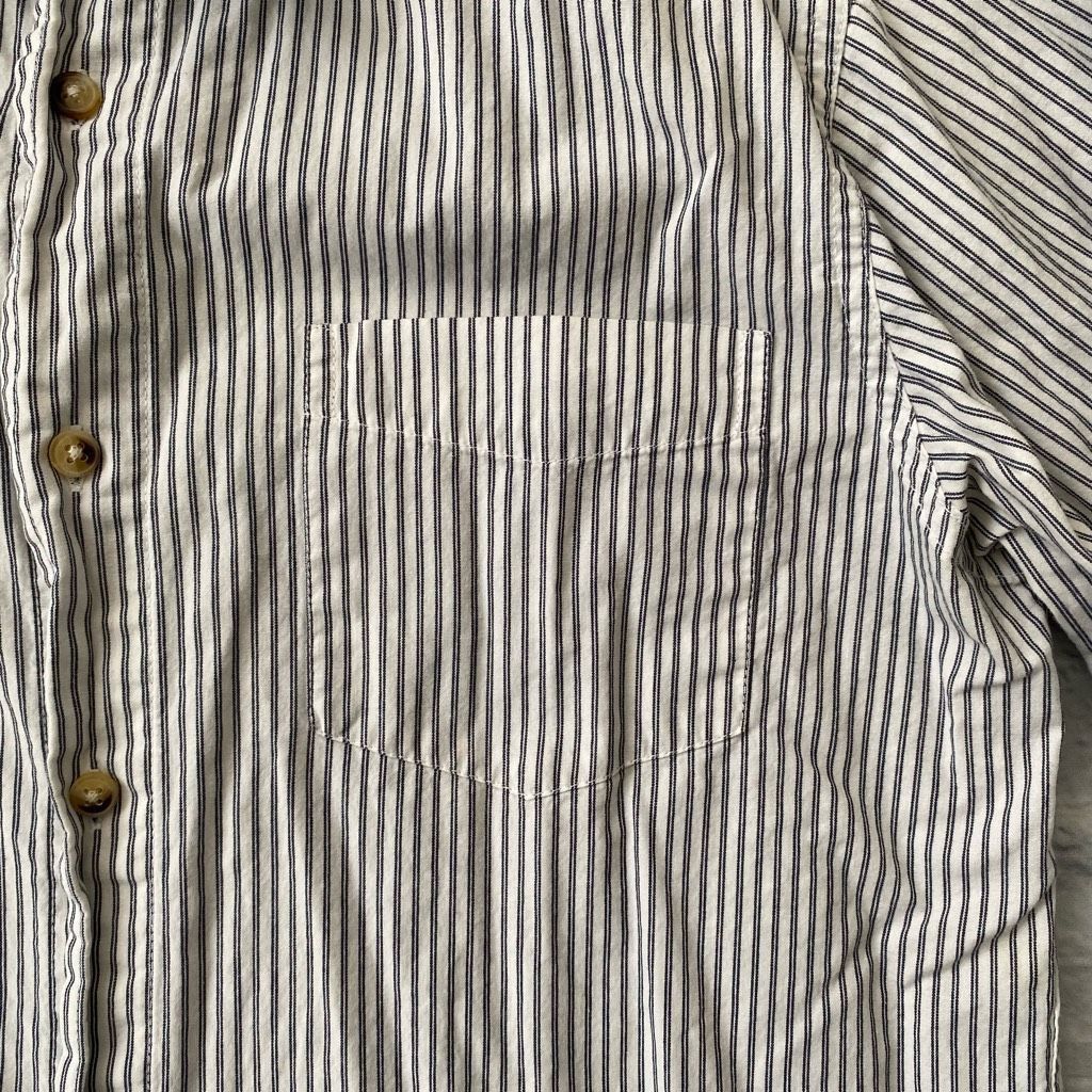 Wrangler Wrangler jeans men S 100% cotton button down longsleeve stri Size US S / EU 44-46 / 1 - 3 Thumbnail