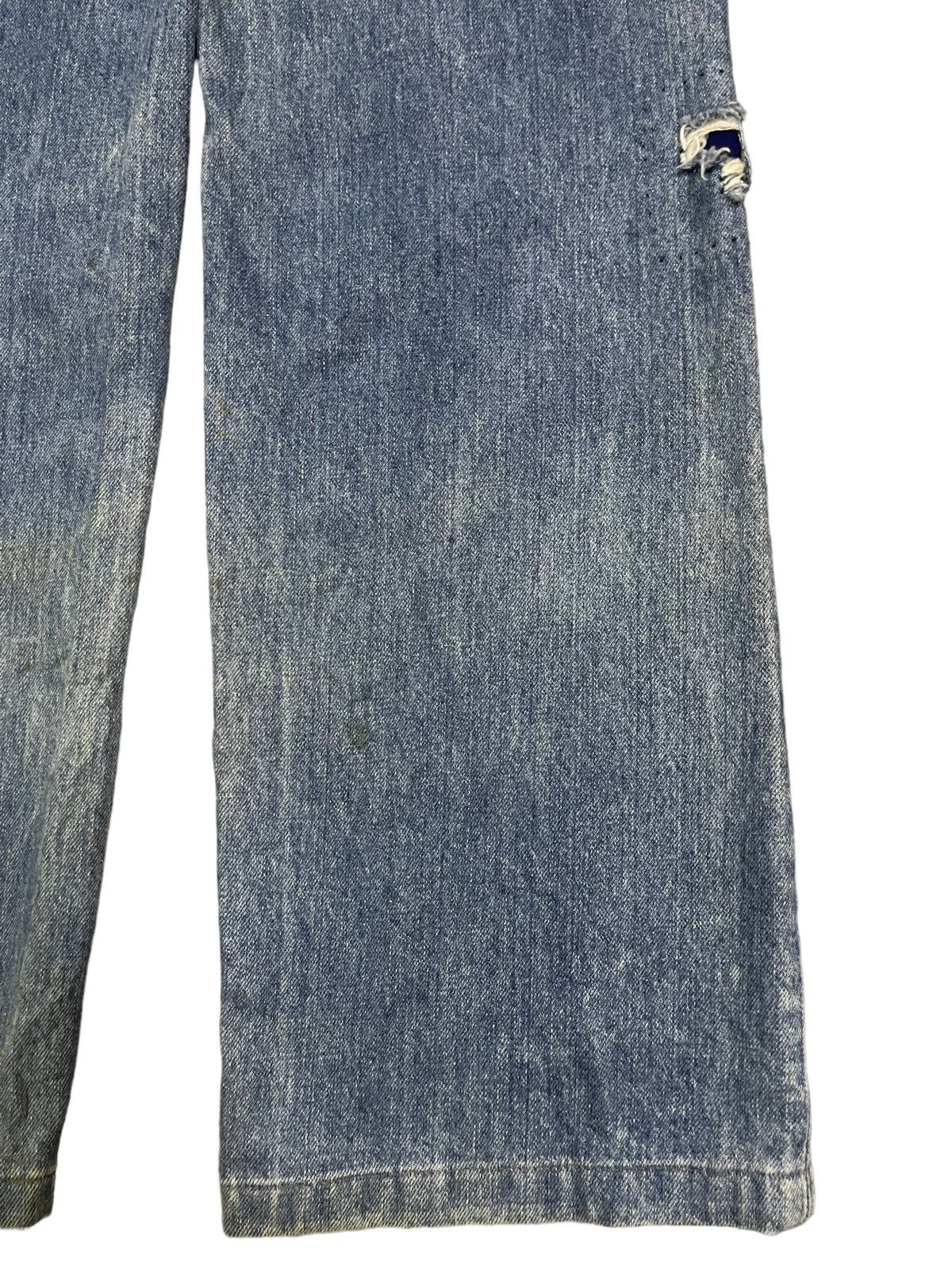 14th Addiction Vintage Japanese Brand Blue Wash Style Baggy Jeans Size US 29 - 7 Thumbnail