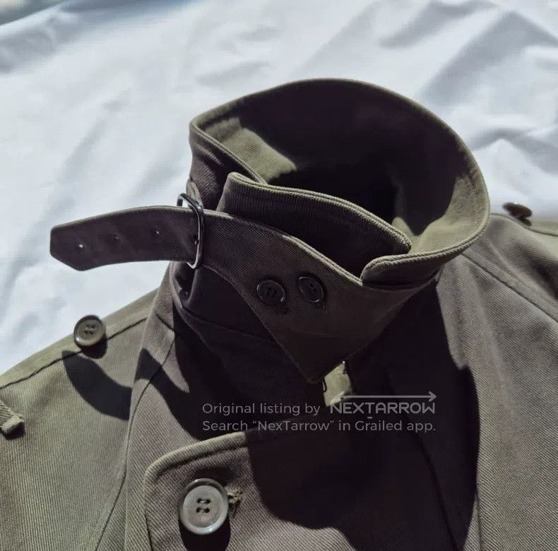 Helmut Lang Helmut Lang Military Motorcycle Jacket Size US M / EU 48-50 / 2 - 2 Thumbnail