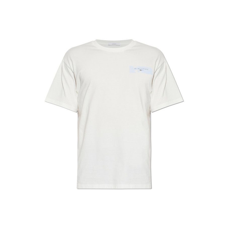 Givenchy GIVENCHY White Print T-Shirt New & Authentic (Men's size:M;) Size US M / EU 48-50 / 2 - 1 Preview