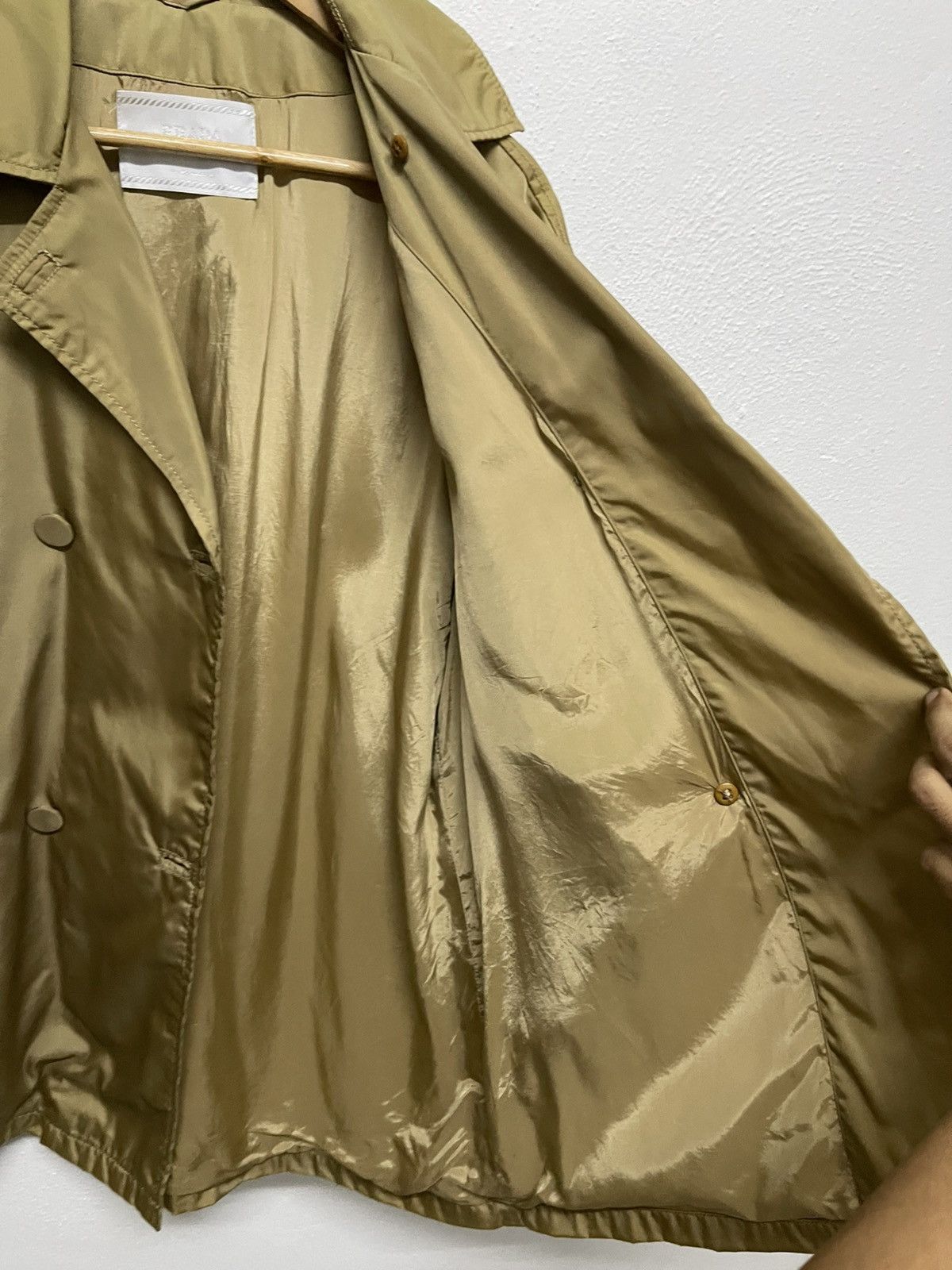 Prada SS99 PRADA MILANO NYLON TRENCH COAT SUN FADED Size M / US 6-8 / IT 42-44 - 17 Thumbnail