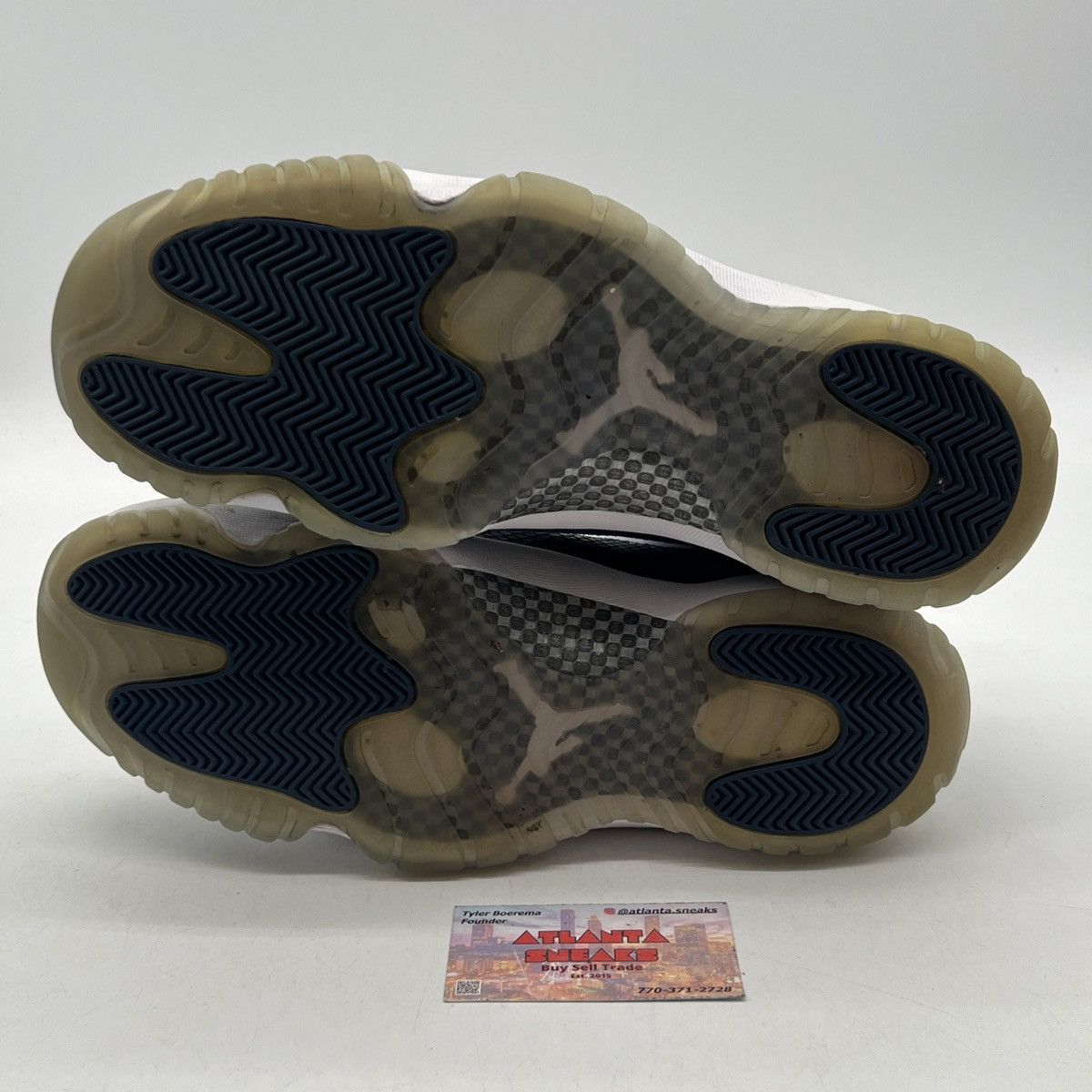 Jordan Brand Air Jordan 11 Low Navy Size US 12 / EU 45 - 7 Thumbnail