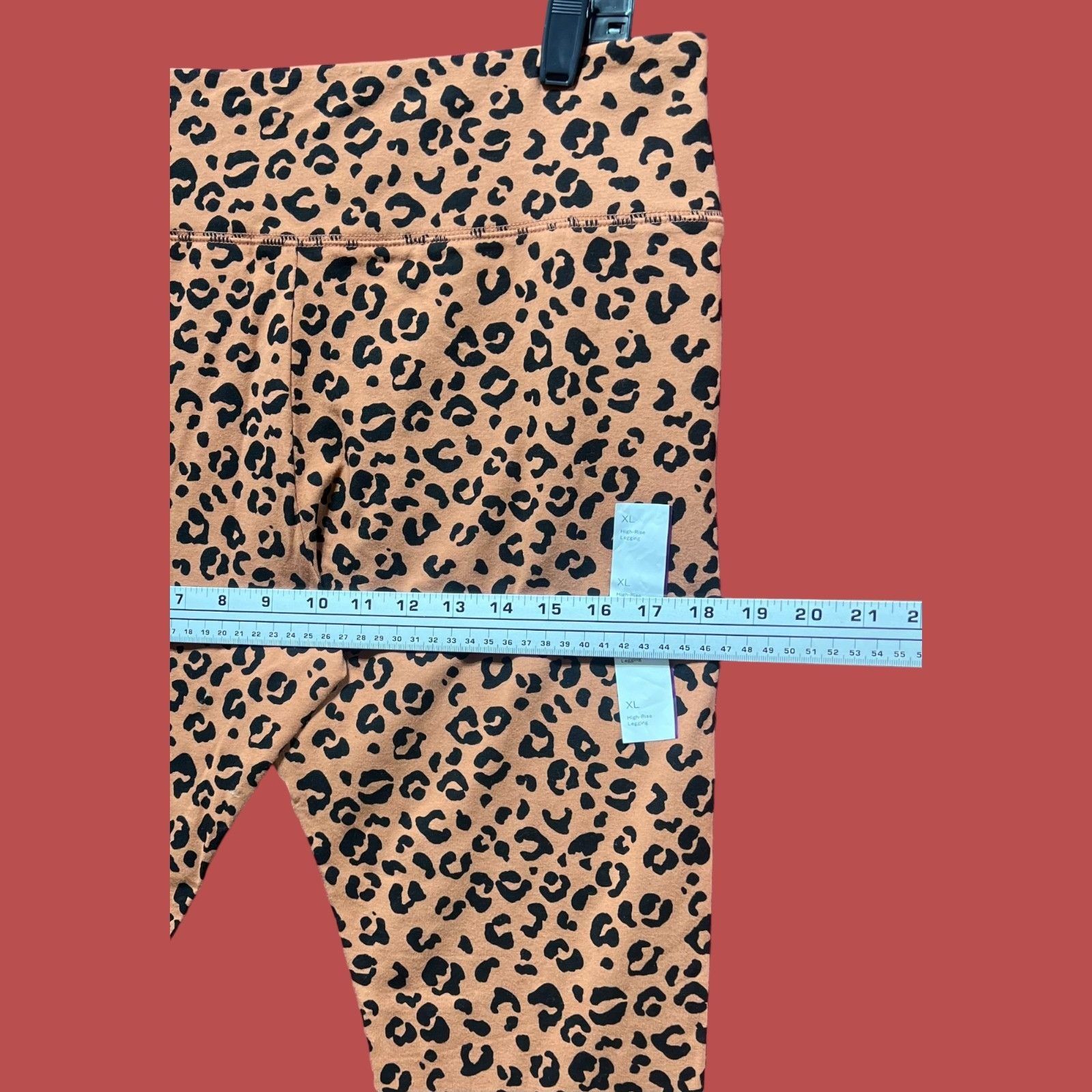 Other Wild Fable - Women's High Waisted Leopard Print Leggings - B Size 34" / US 12 / IT 48 - 4 Thumbnail