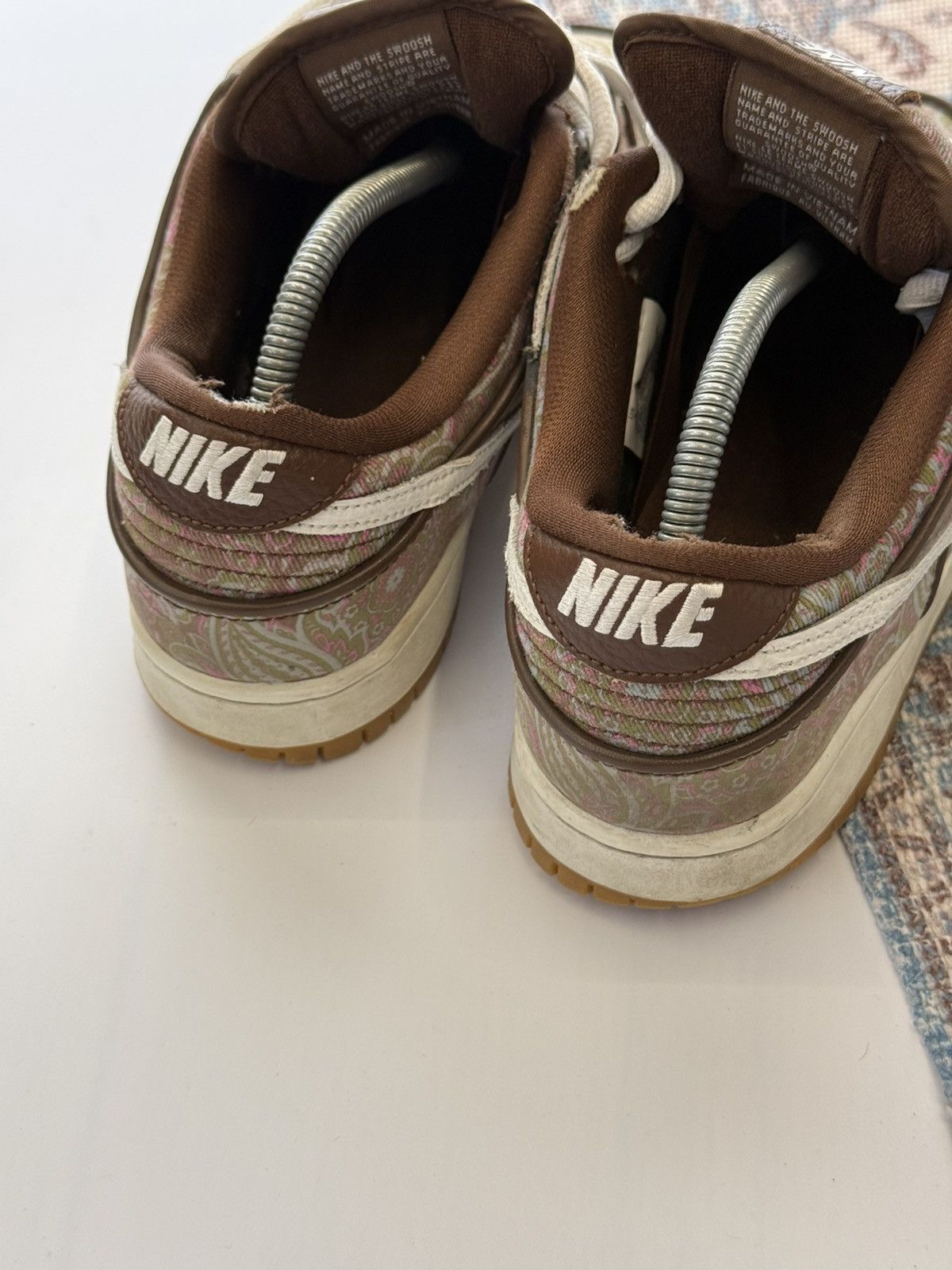 Nike Nike SB Dunk Pro Paisley Brown Low Sneakers Size US 9 / EU 42 - 7 Thumbnail