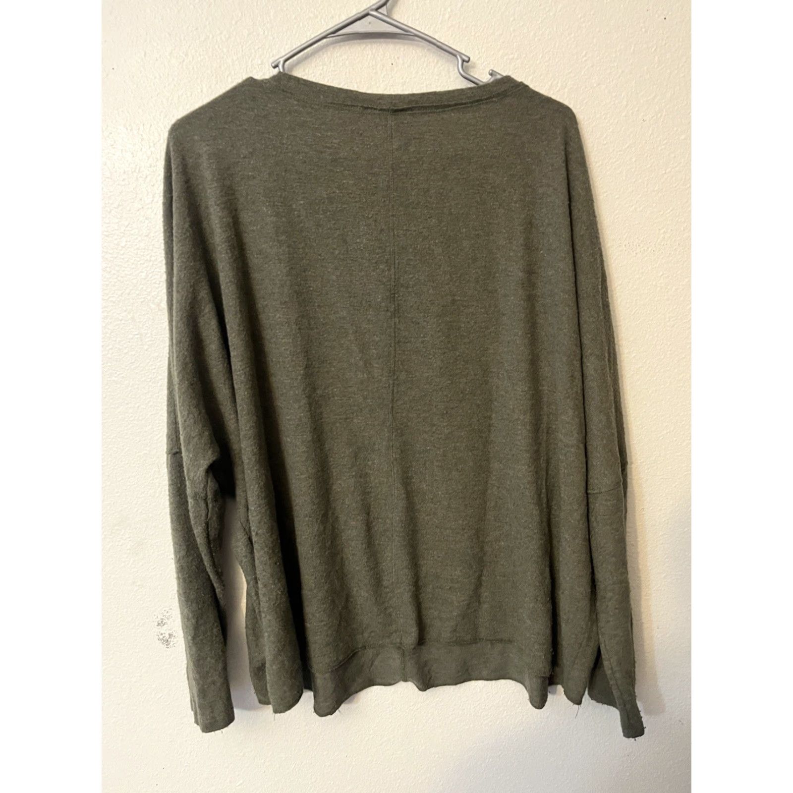 Vintage H By Bordeaux Shirt Large Long Sleeve Green Lightweight Womens Size L / US 10 / IT 46 - 3 Thumbnail